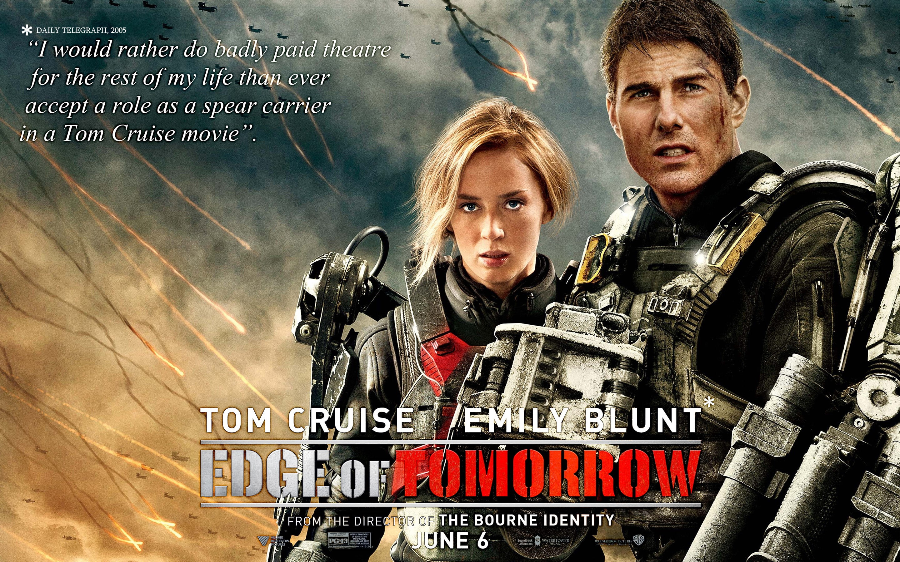 young adult, holding, men, movies, real people, adult, portrait, togetherness, looking at camera, waist up, Edge of Tomorrow, sky, communication, females, HD Wallpaper