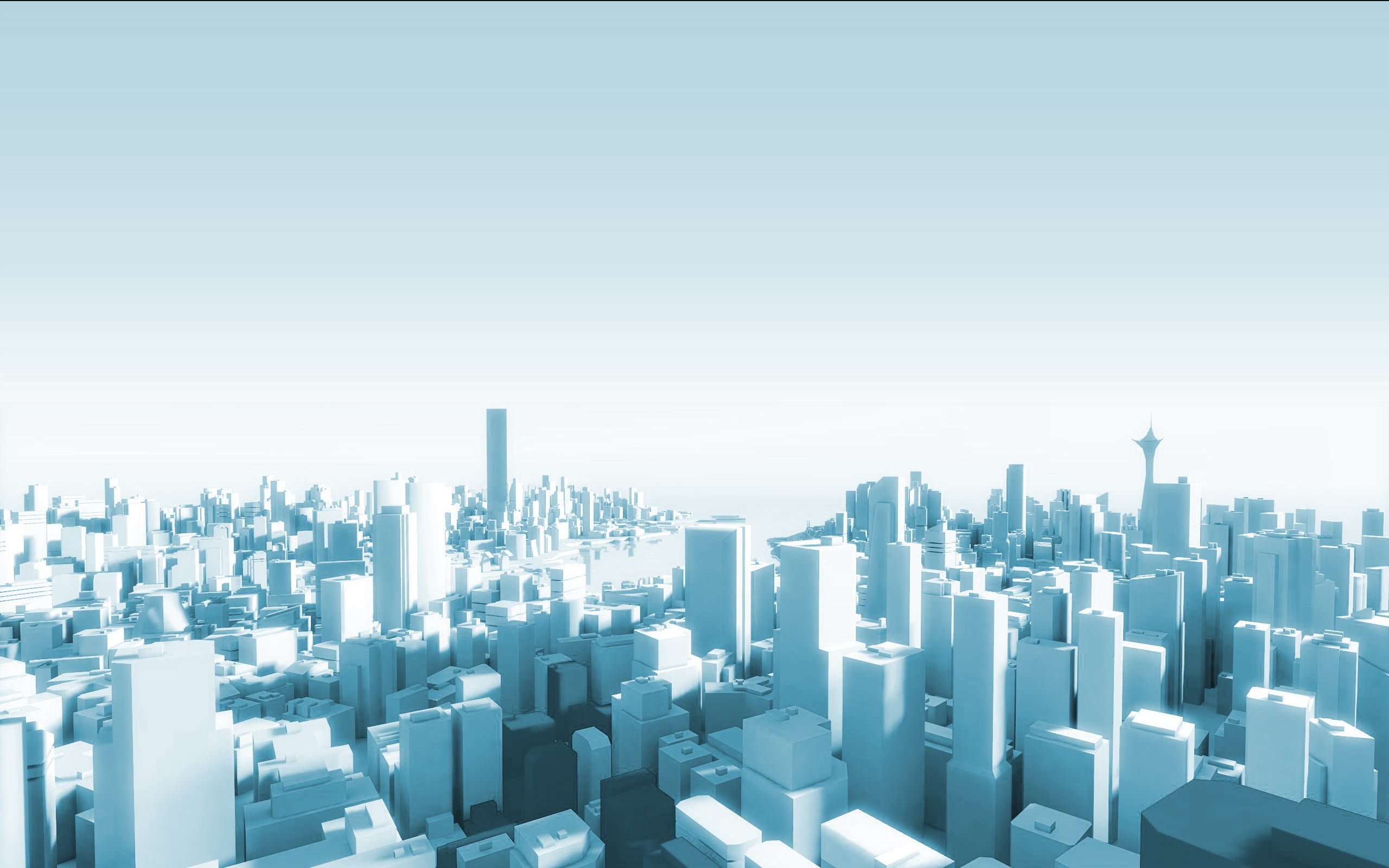 d, outdoors, clear sky, skyscraper, sky, city, urban skyline, tall - high, buildings, architecture, office building exterior, nature, white, HD Wallpaper