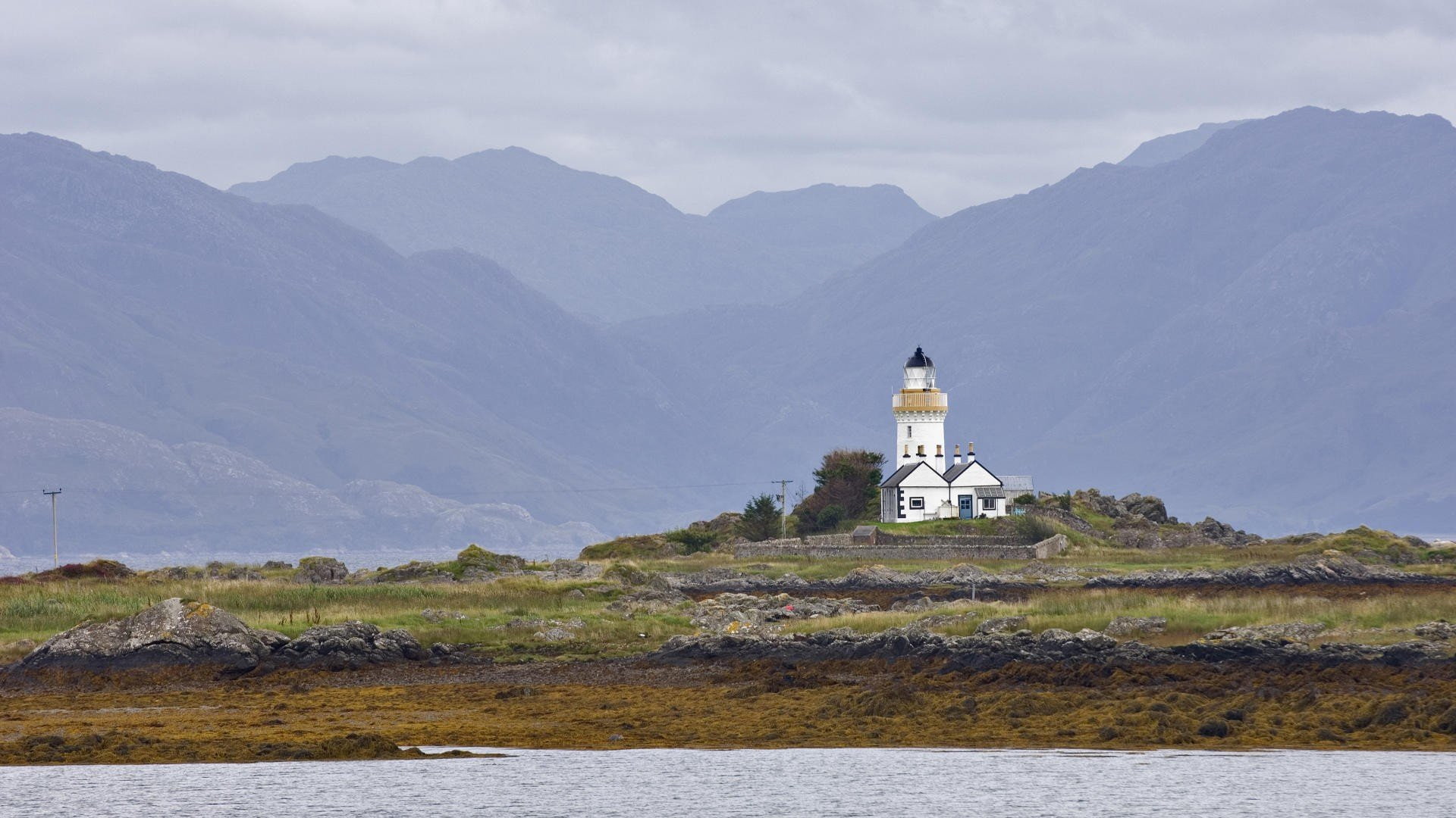 skye, scotland, 1080P, isle, lighthouses, HD Wallpaper