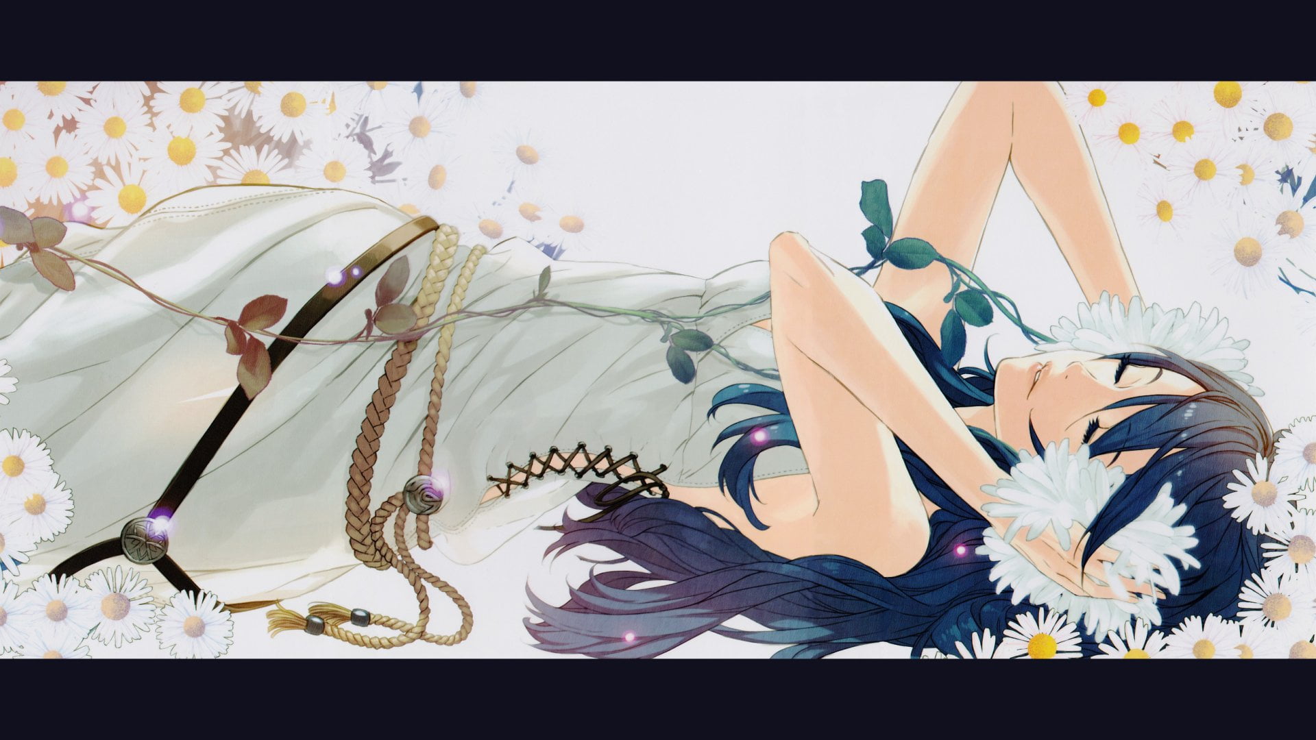 transfer print, one person, 1080P, Lucina (Fire Emblem), relaxation, Fire Emblem Awakening, clothing, lying down, high angle view, real people, auto post production filter, HD Wallpaper