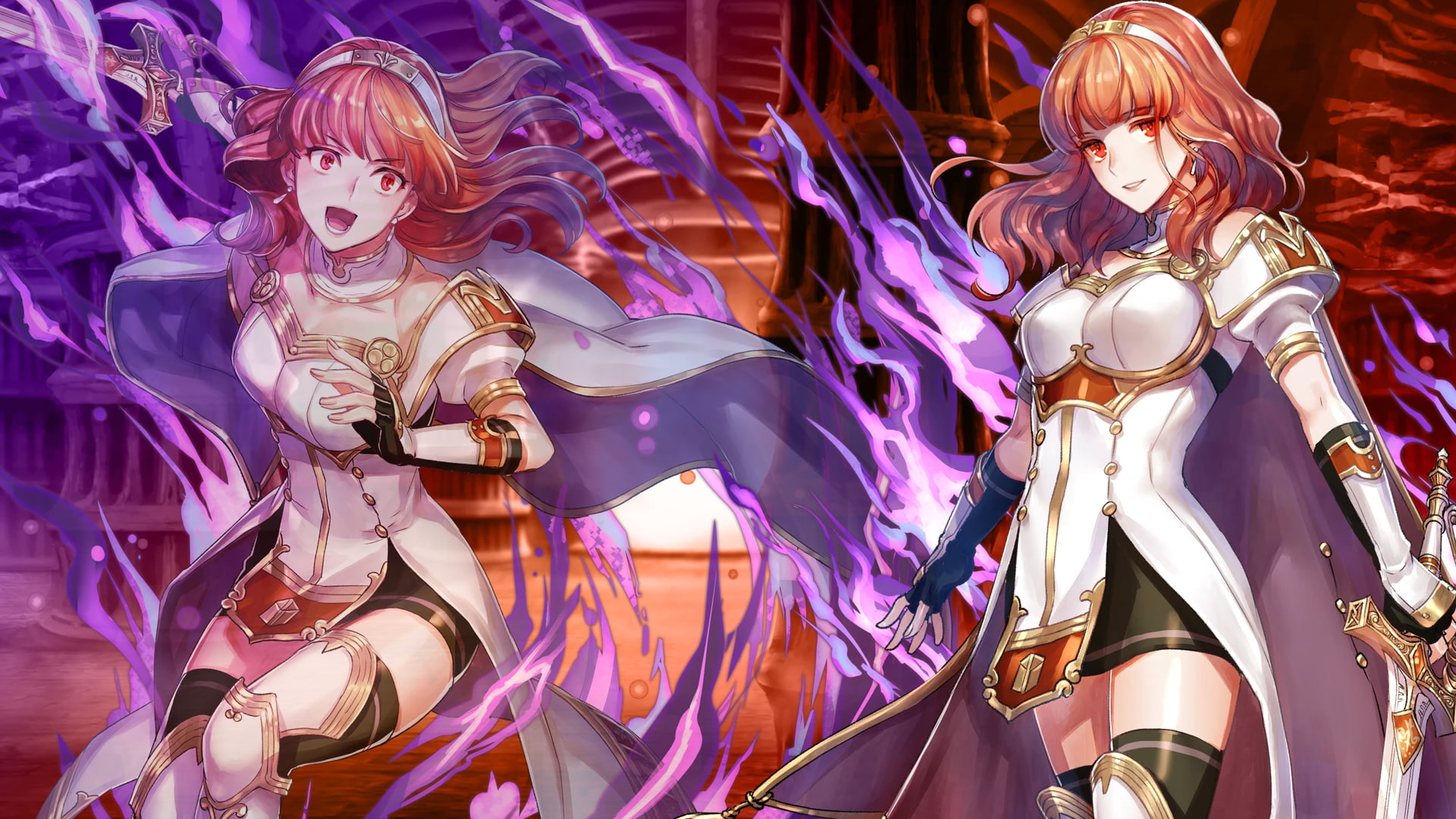 Fire Emblem Heroes, Celica (Fire Emblem), Fire Emblem, 1080P, HD Wallpaper