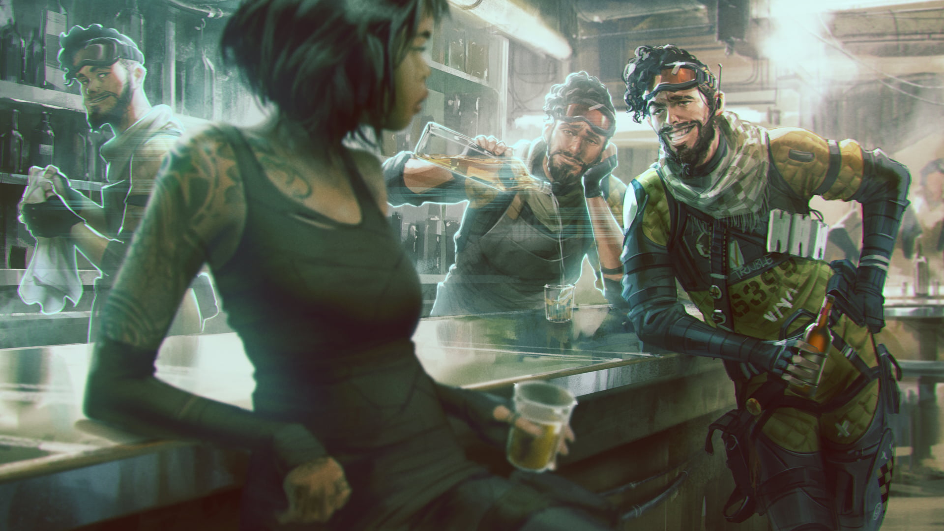 Mirage (Apex Legends), Video Game, 1080P, Apex Legends, HD Wallpaper