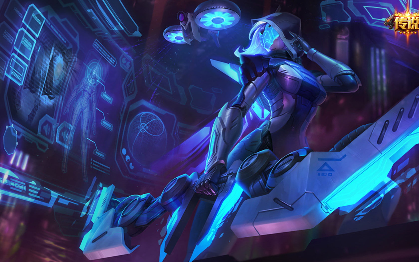 720P, League of Legends, PROJECT, Ashe (League of Legends), HD Wallpaper