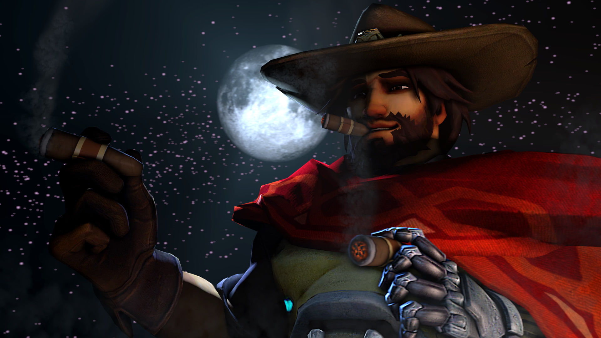 Video Game, McCree (Overwatch), 1080P, illustration, high, noon, Overwatch, HD Wallpaper