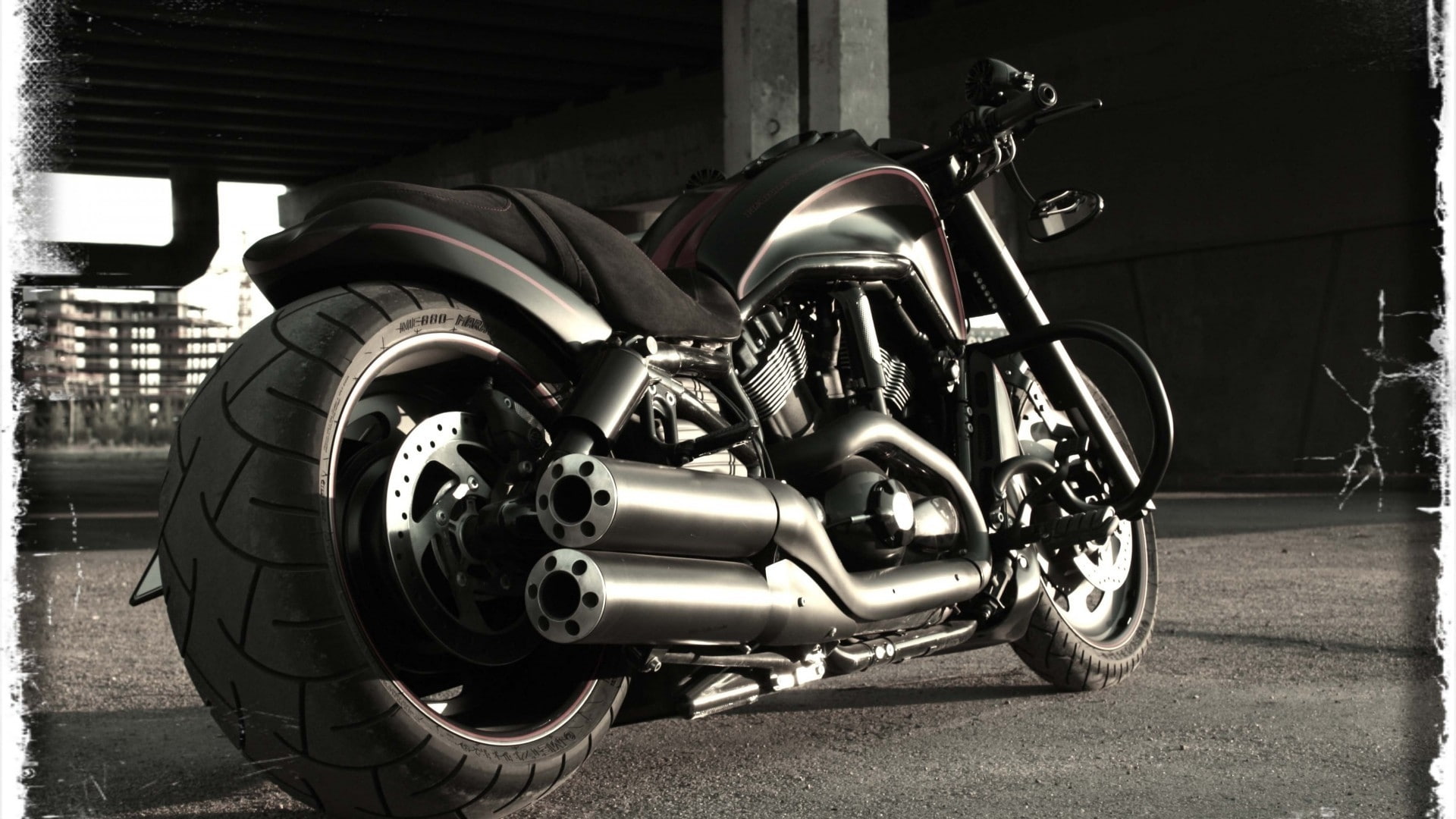 cars, vrod, harleydavidson, davidson, hd, Harley-Davidson V-Rod, art, 1080P, harley, auto, x, motorcycles, HD Wallpaper