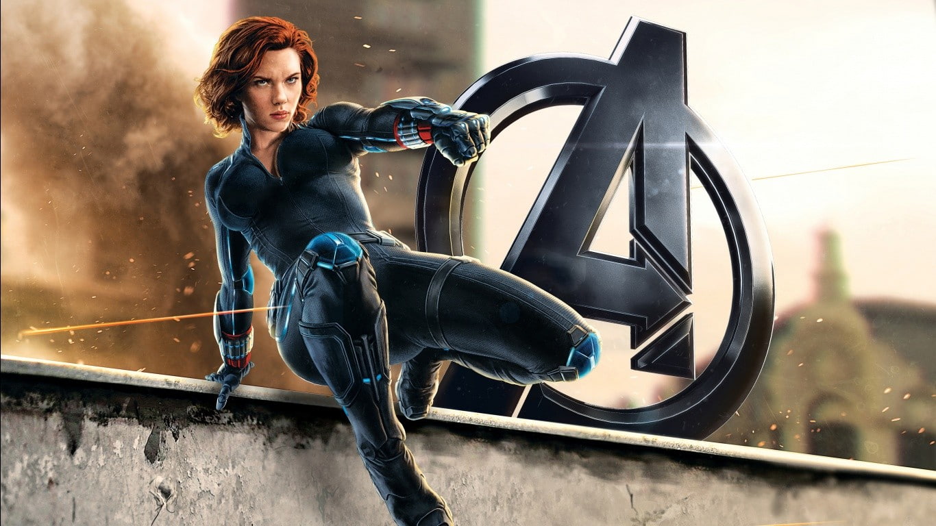 720P, Black Widow, Avengers: Age of Ultron, Scarlett Johansson, The Avengers, HD Wallpaper