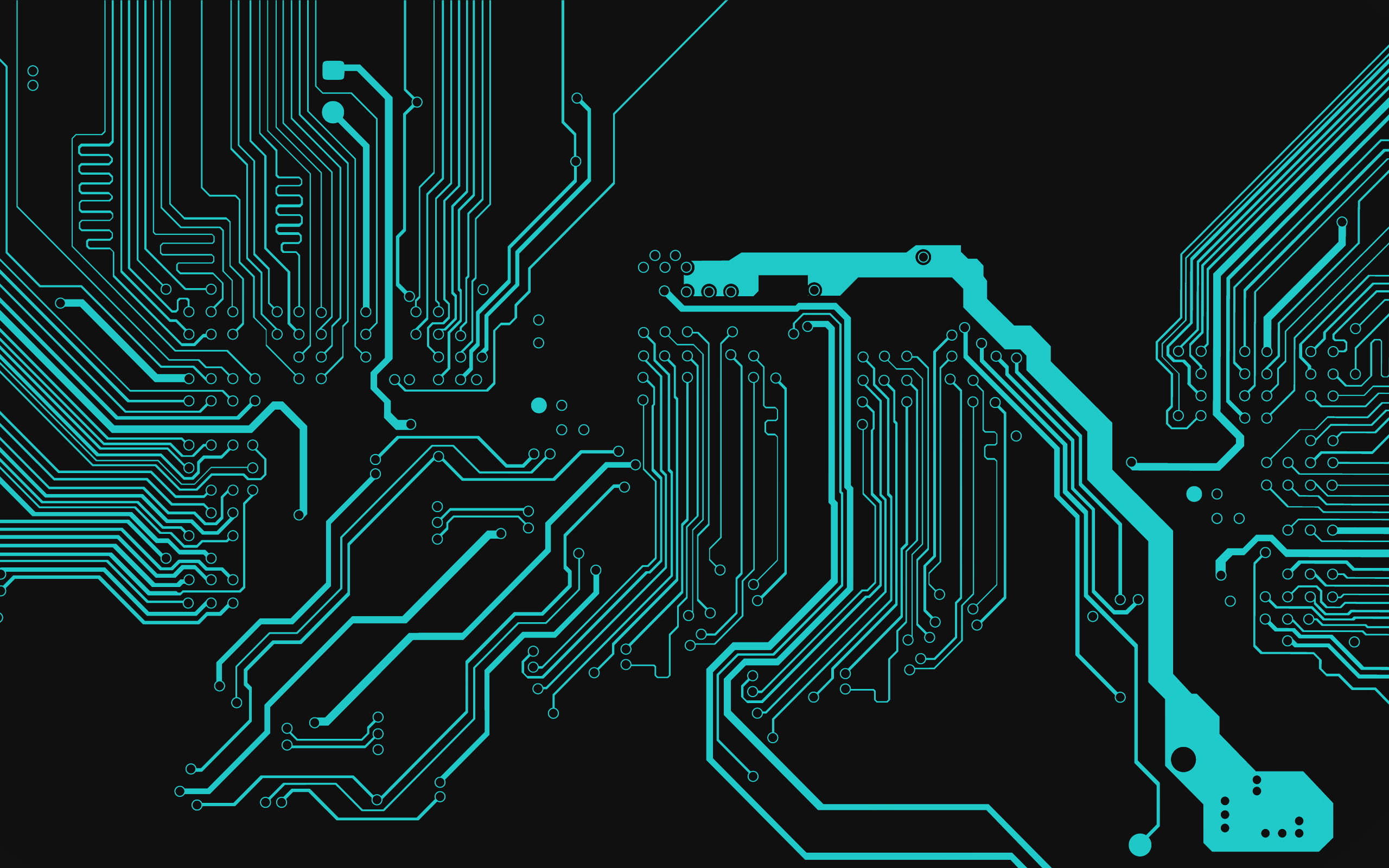 2K, circuits, minimalism, HD Wallpaper