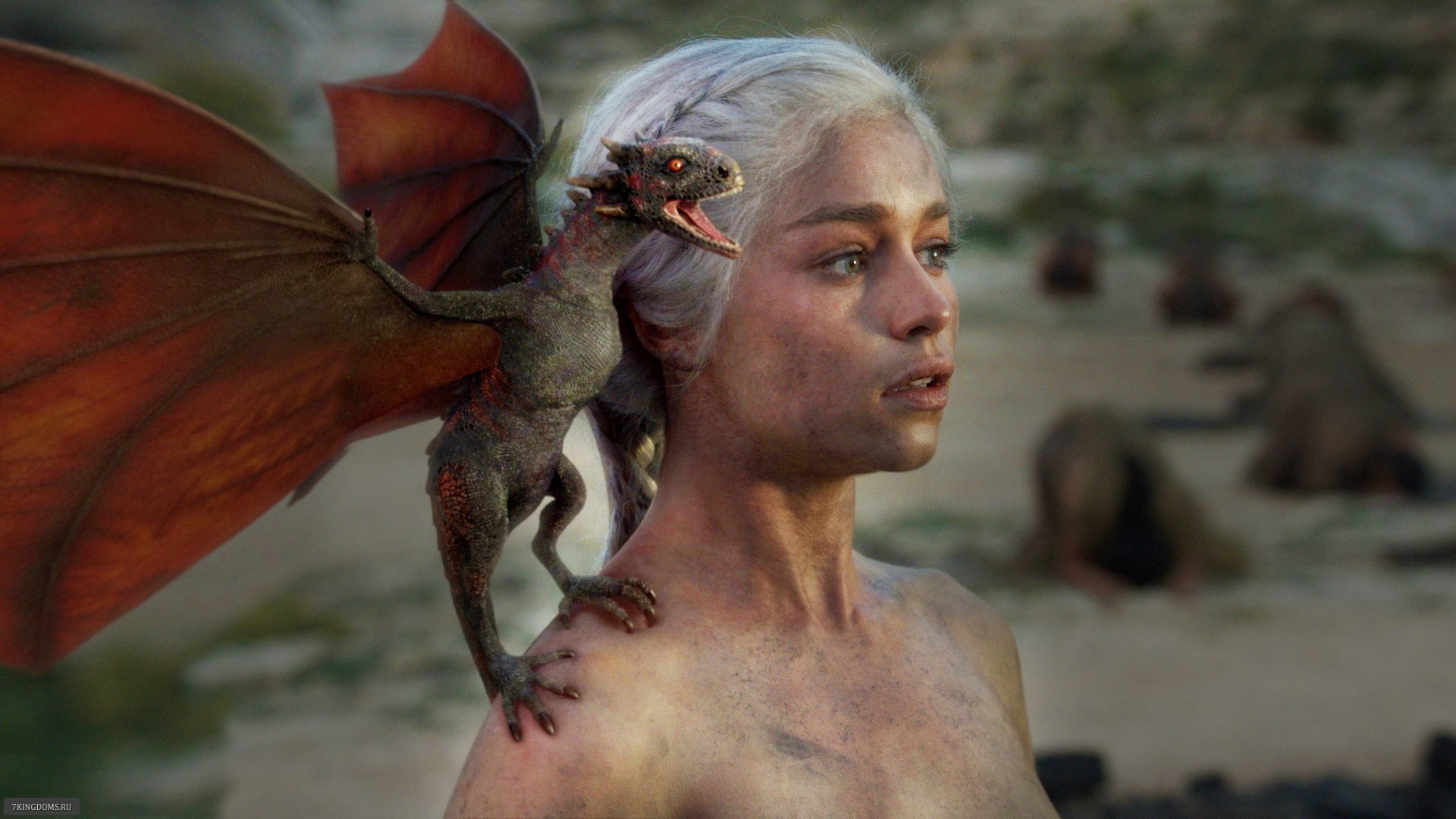 emilia, clarke, targaryen, dragons, game, 1080P, thrones, house, series, HD Wallpaper