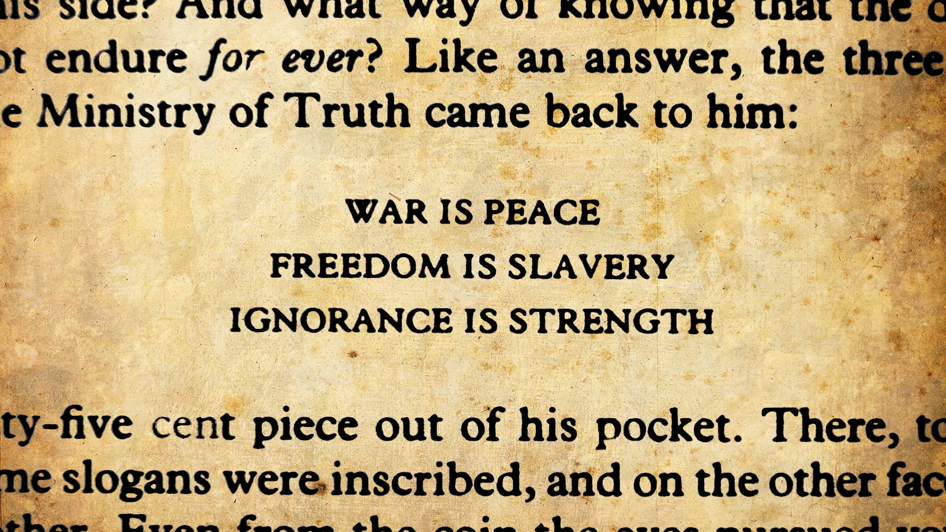 bible, single Word, message, page, religion, dictionary, stained, 1080P, book, conflict, the past, text, no people, books, law, George Orwell, paper, dirt, HD Wallpaper