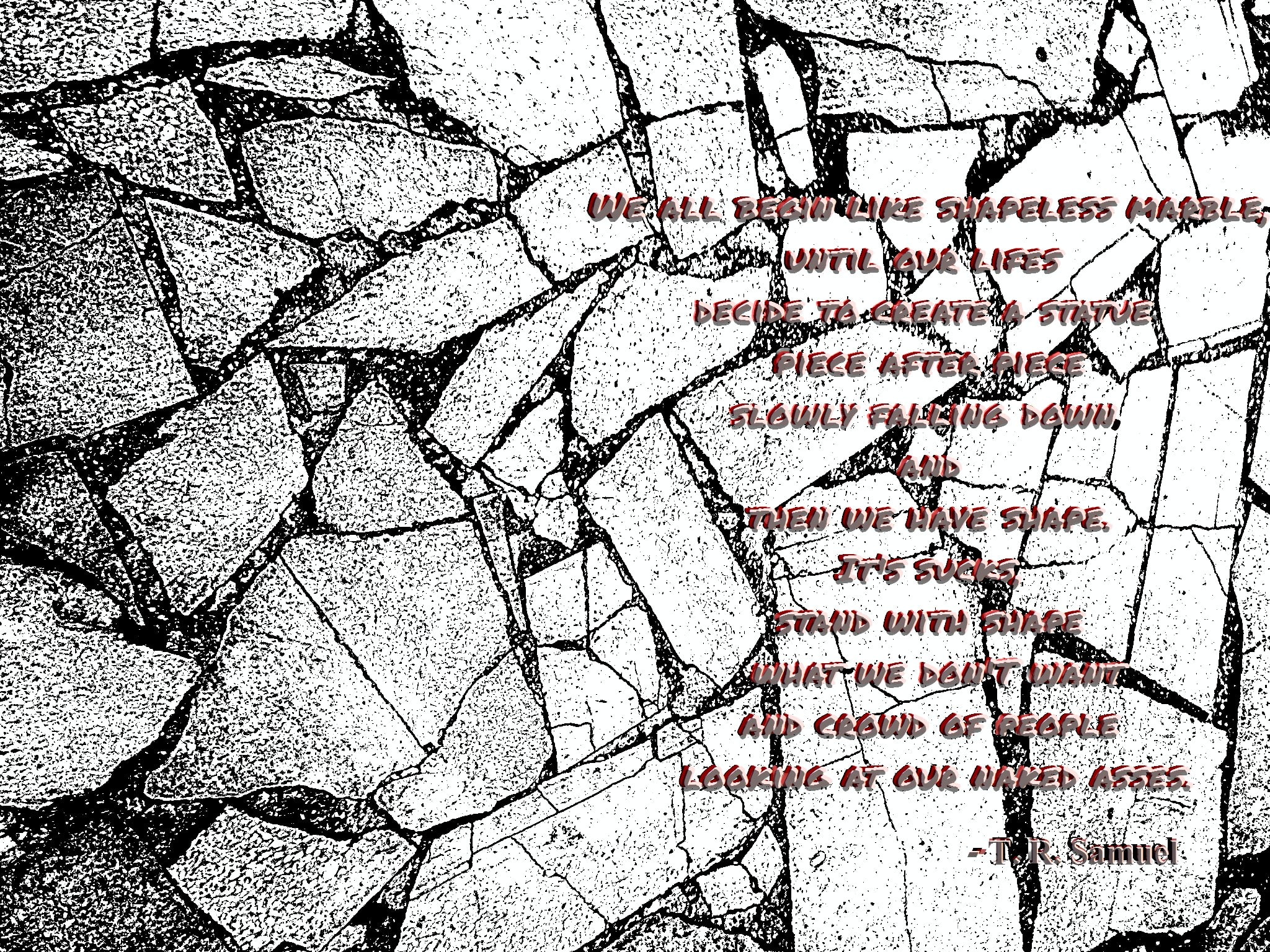 T. R. Samuel, quote, 1080P, Book quotes, HD Wallpaper