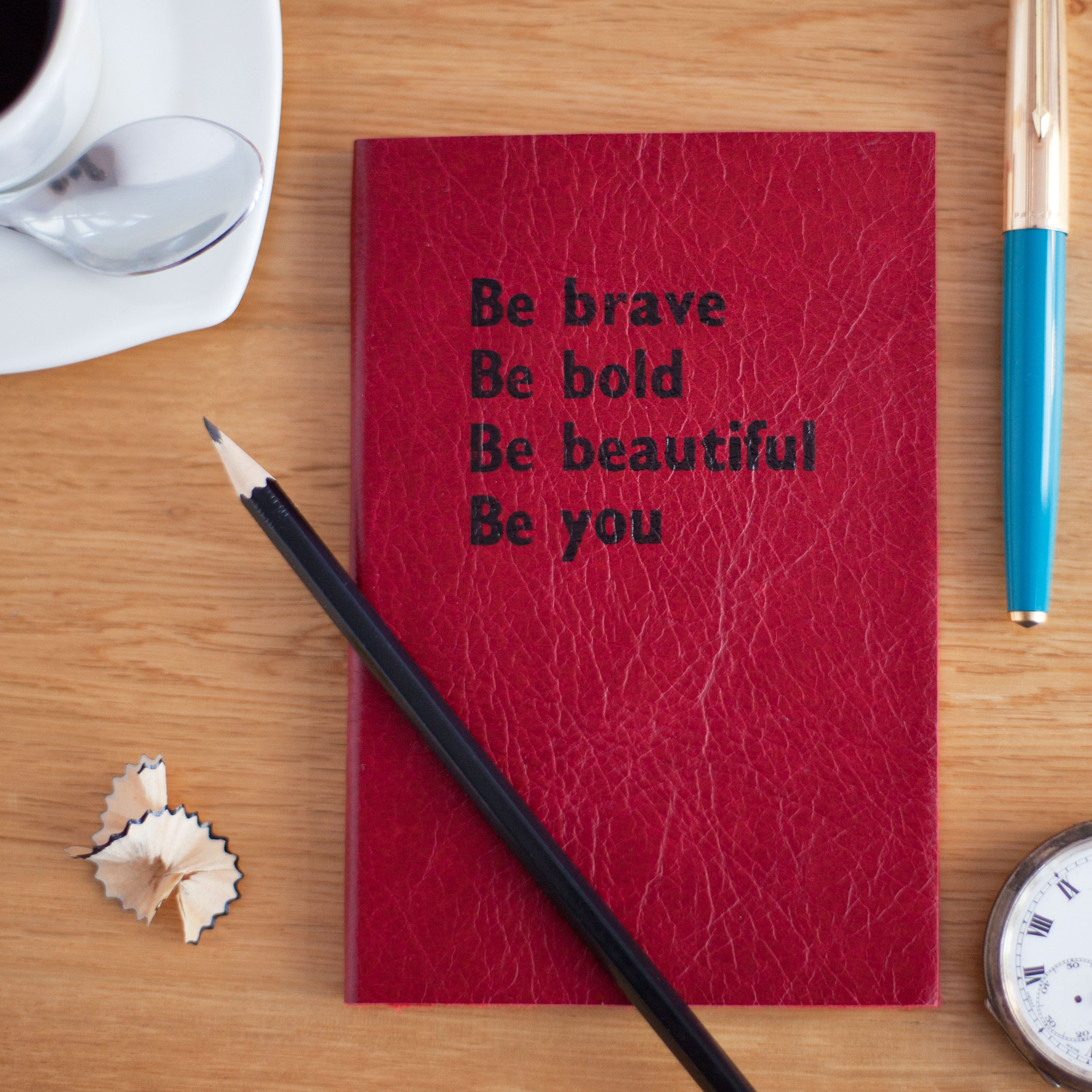 bold, things, printed, be beautiful, 4K, saying, education, writing instrument, high angle view, close-up, indoors, non-western script, journal, notebook, Phone HD Wallpaper