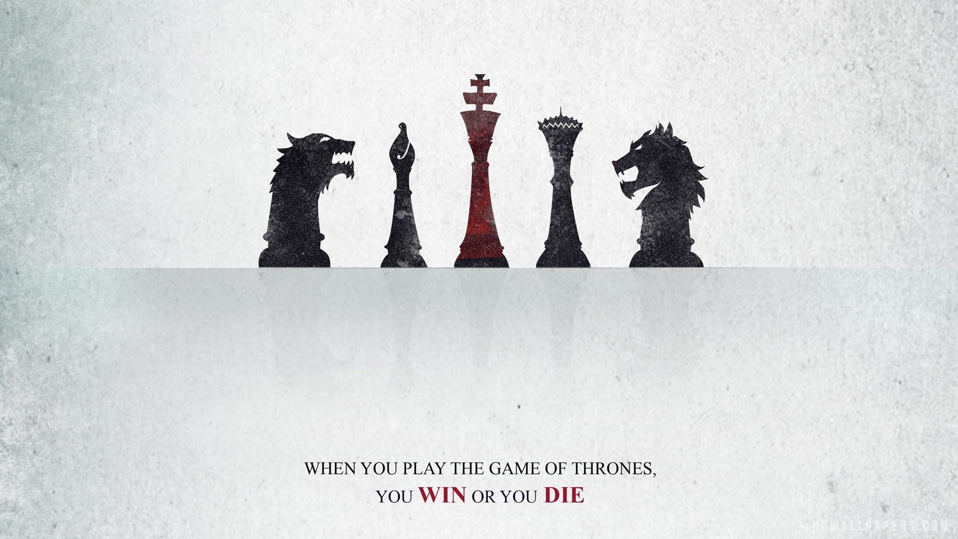 A Song of Ice and Fire, chess, typography, Game of Thrones, 1080P, HD Wallpaper