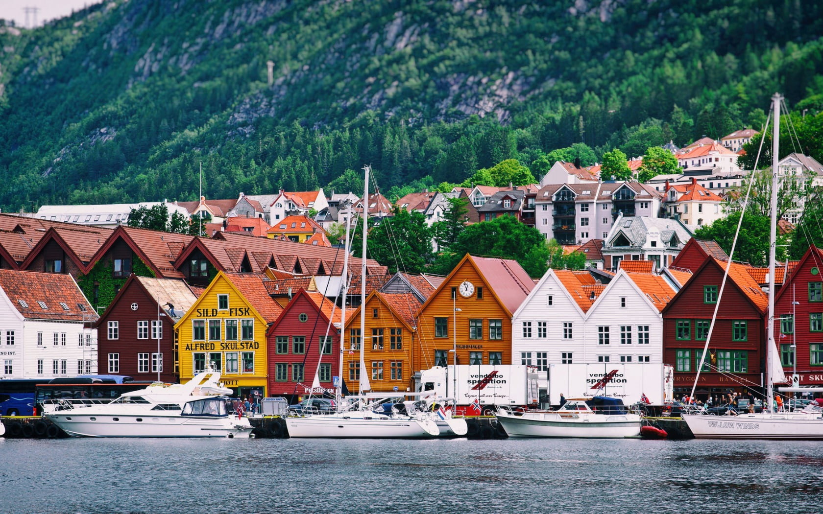 waterfront, home, village, summer, scandinavian Culture, plant, sea, day, mode of transportation, passenger craft, house, harbor, coastline, nautical Vessel, HD Wallpaper