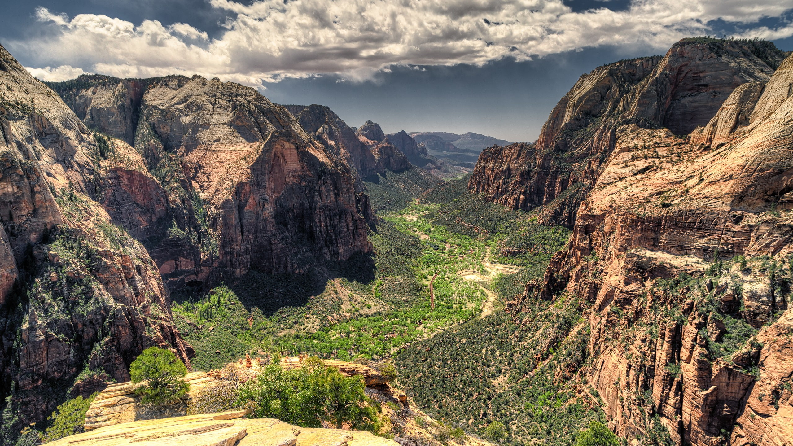 rock, brown, valley, landscape, mountain, 2K, nature, cliff, rocky, sunlight, canyon, HD Wallpaper