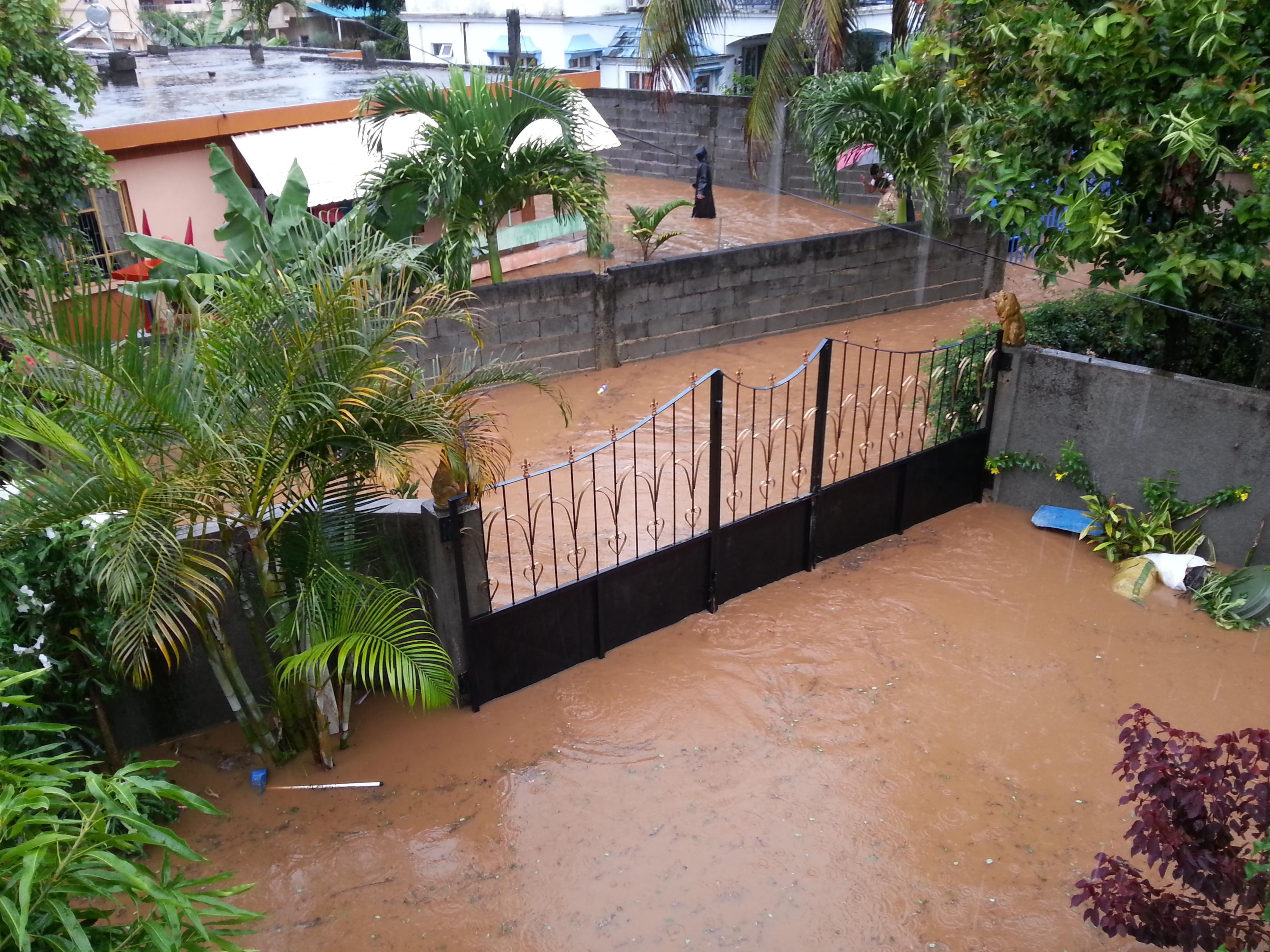 gate, 2K, water, flood, limit, HD Wallpaper