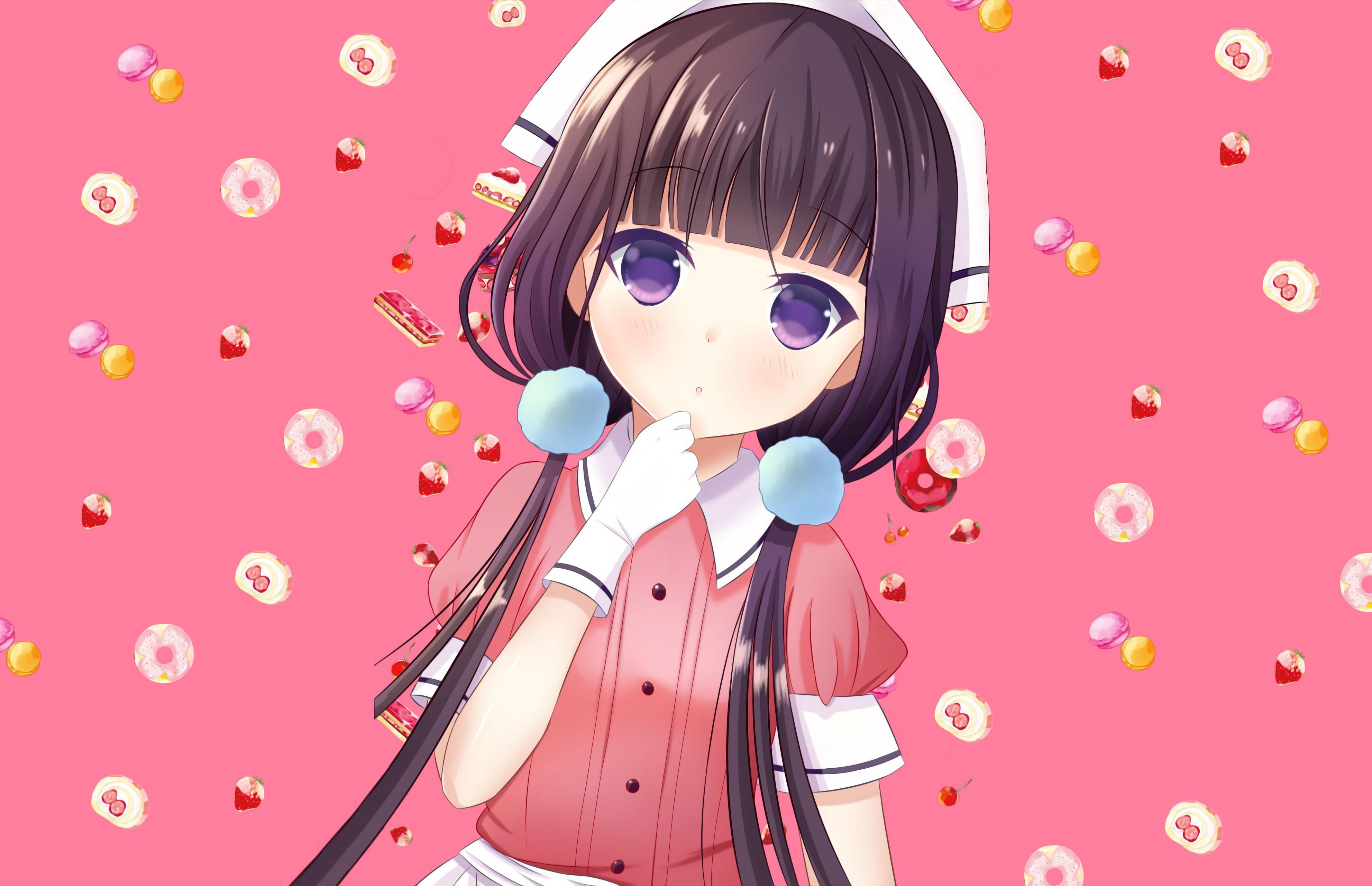 Maika Sakuranomiya, 4K, Anime, Blend S, HD Wallpaper