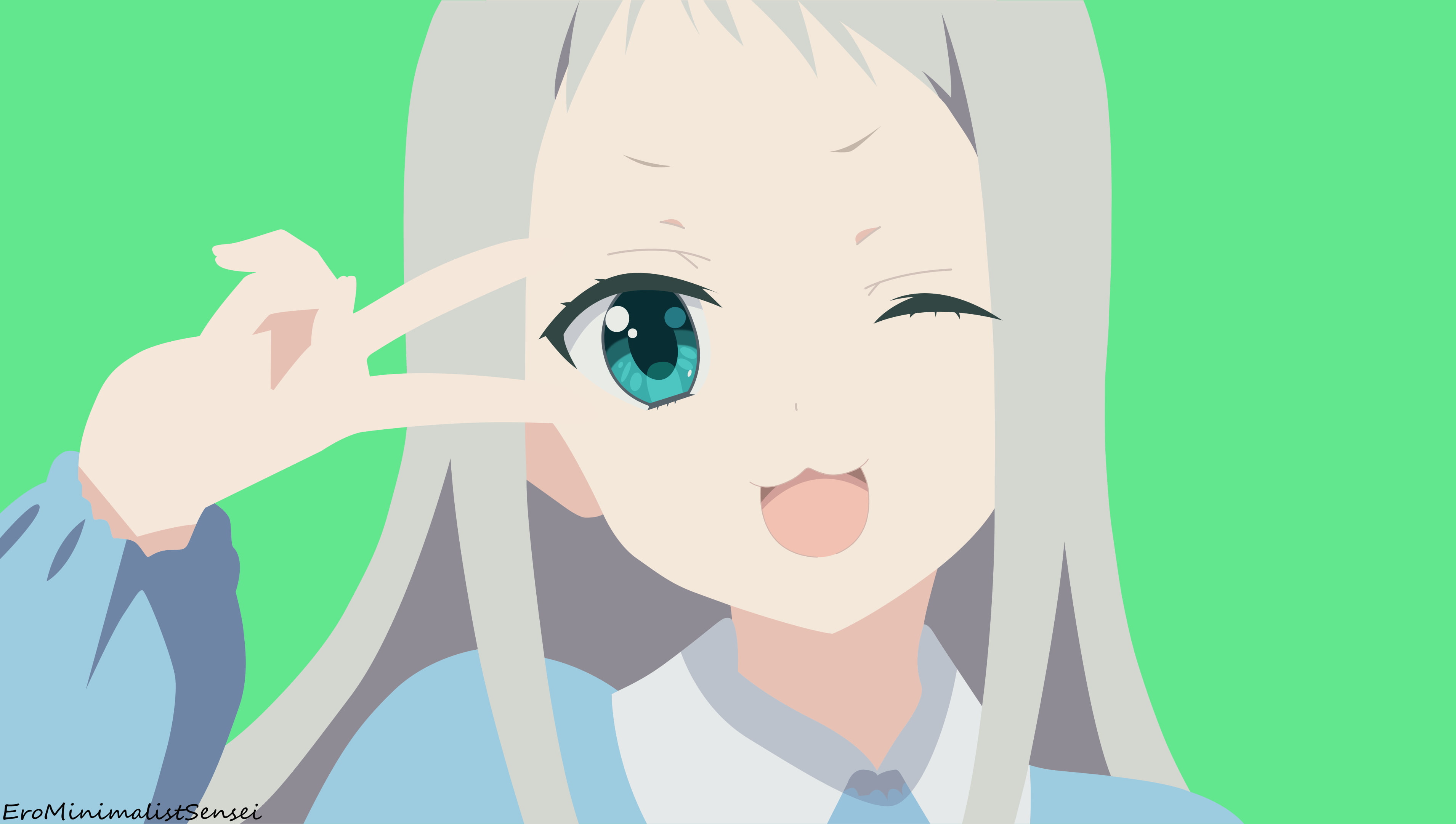 human face, Blend S, 2K, men, lifestyles, one person, minimalism, nature, human body part, front view, communication, headshot, green color, cartoon, indoors, HD Wallpaper