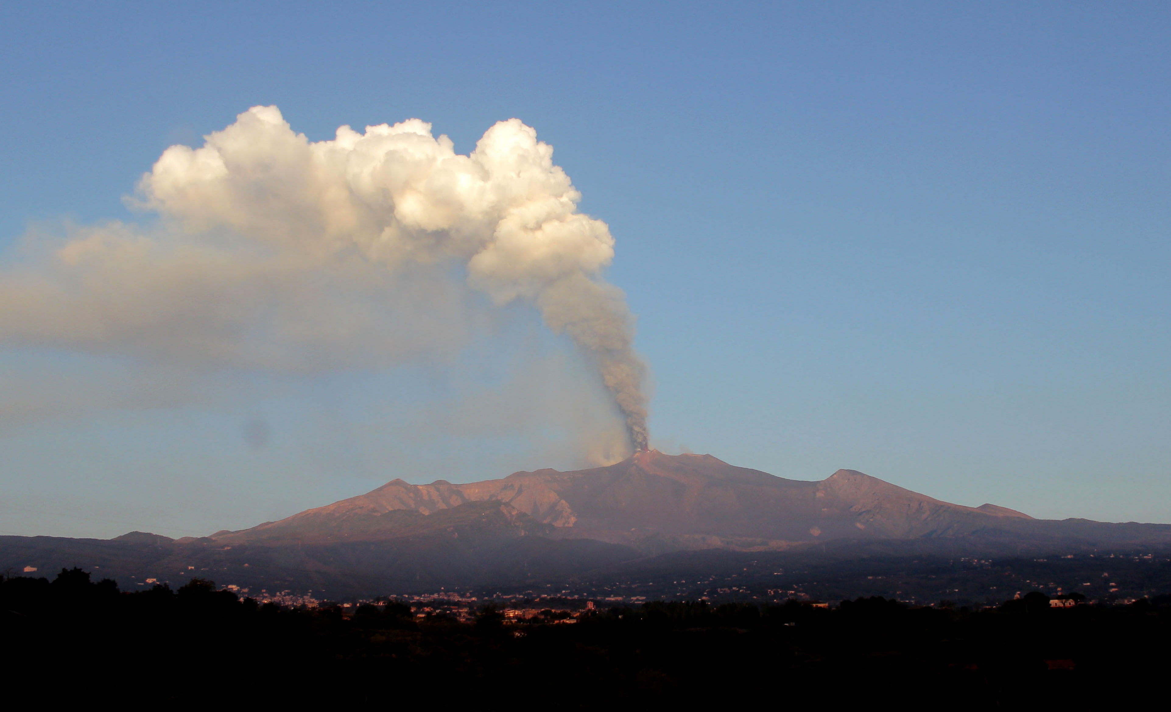 volcano, mount, 4K, sicily, etna, HD Wallpaper