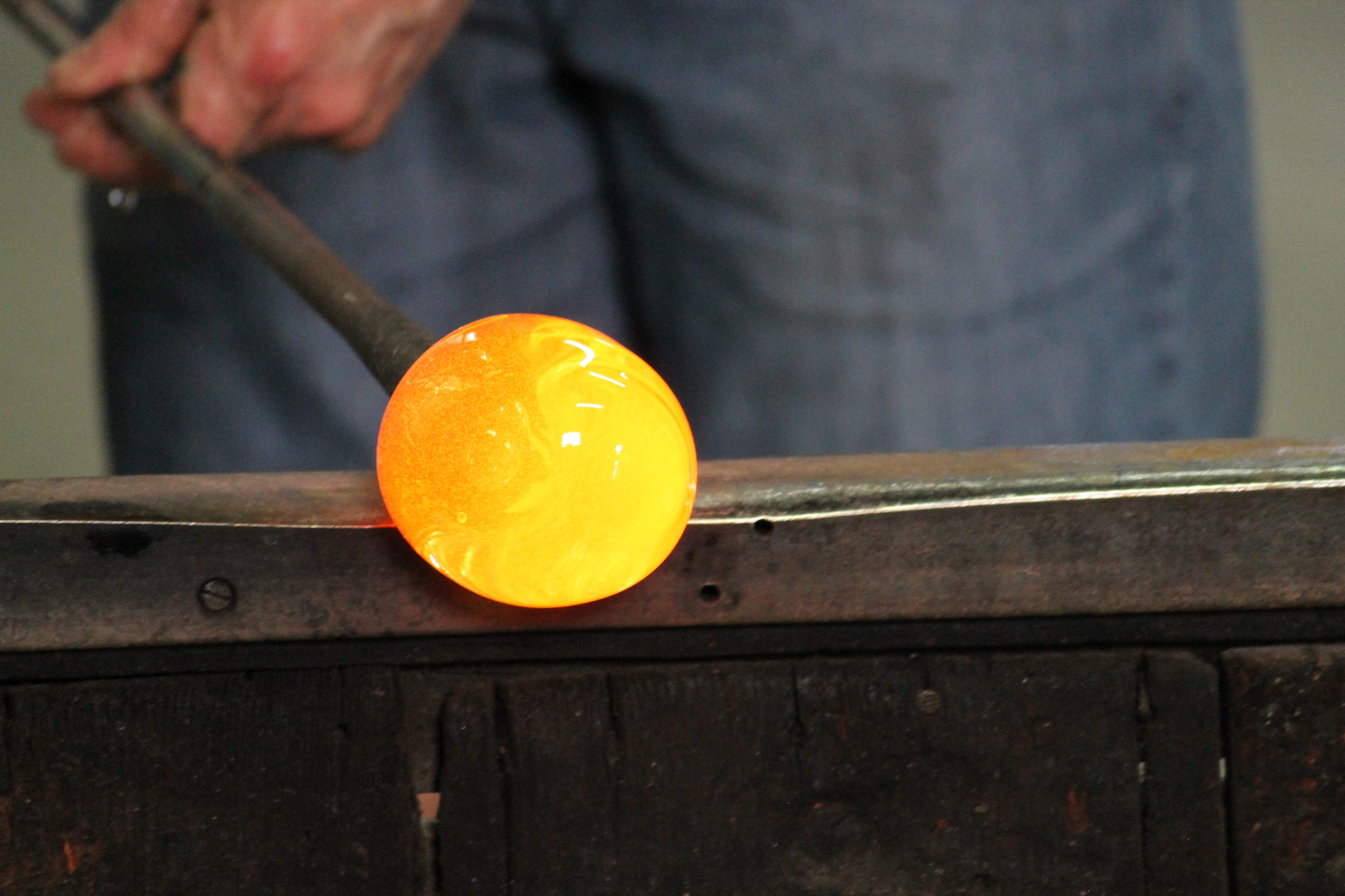 preparation, glass blowing, focus on foreground, products, 4K, handmade, glass maker, heat - temperature, workshop, working, one person, skill, people, HD Wallpaper