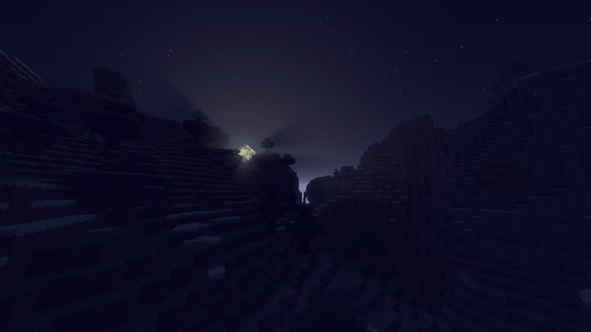 no people, Minecraft, dark, Sun, black, city, night, star, astronomy, sky, lava, silhouette, beauty in nature, nature, low angle view, building exterior, HD Wallpaper
