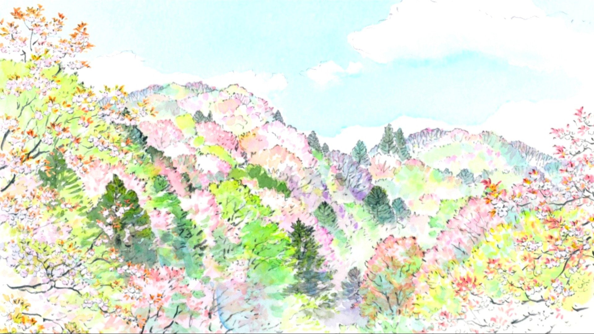 Animated Movies, The Tale of Princess Kaguya, Kaguya, Princess, 1080P, HD Wallpaper