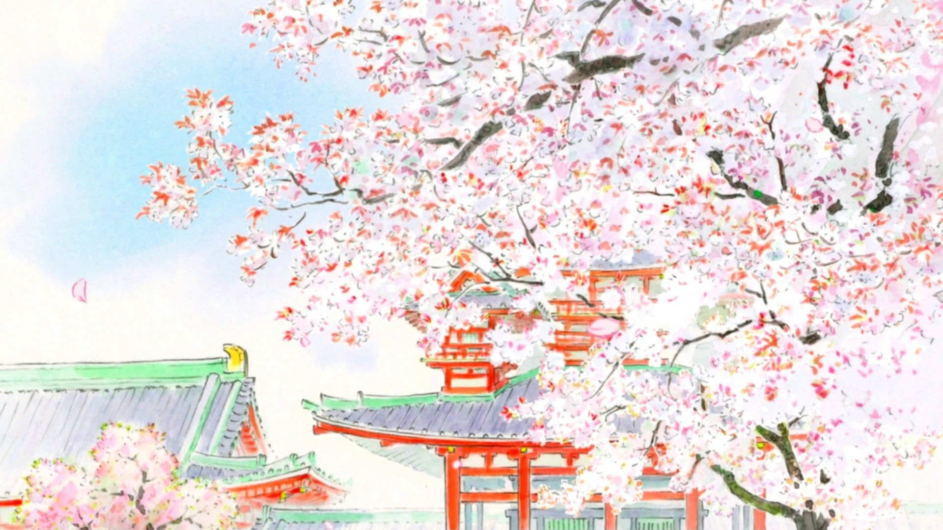 1080P, The Tale of Princess Kaguya, Kaguya, Animated Movies, Princess, HD Wallpaper
