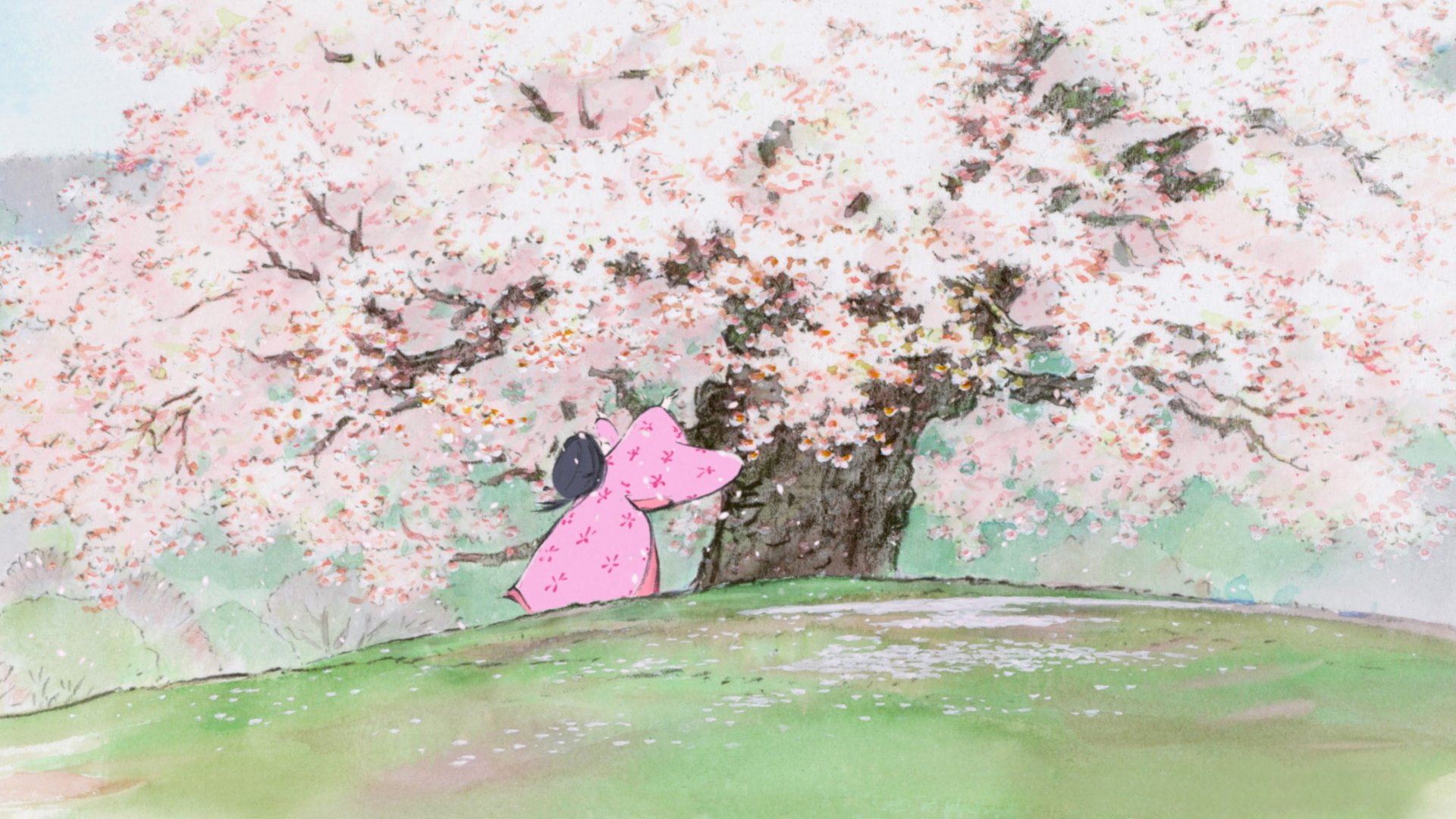 The Tale of the Princess Kaguya, 1080P, Kaguya-hime no Monogatari, Movie, The Tale of Princess Kaguya, HD Wallpaper