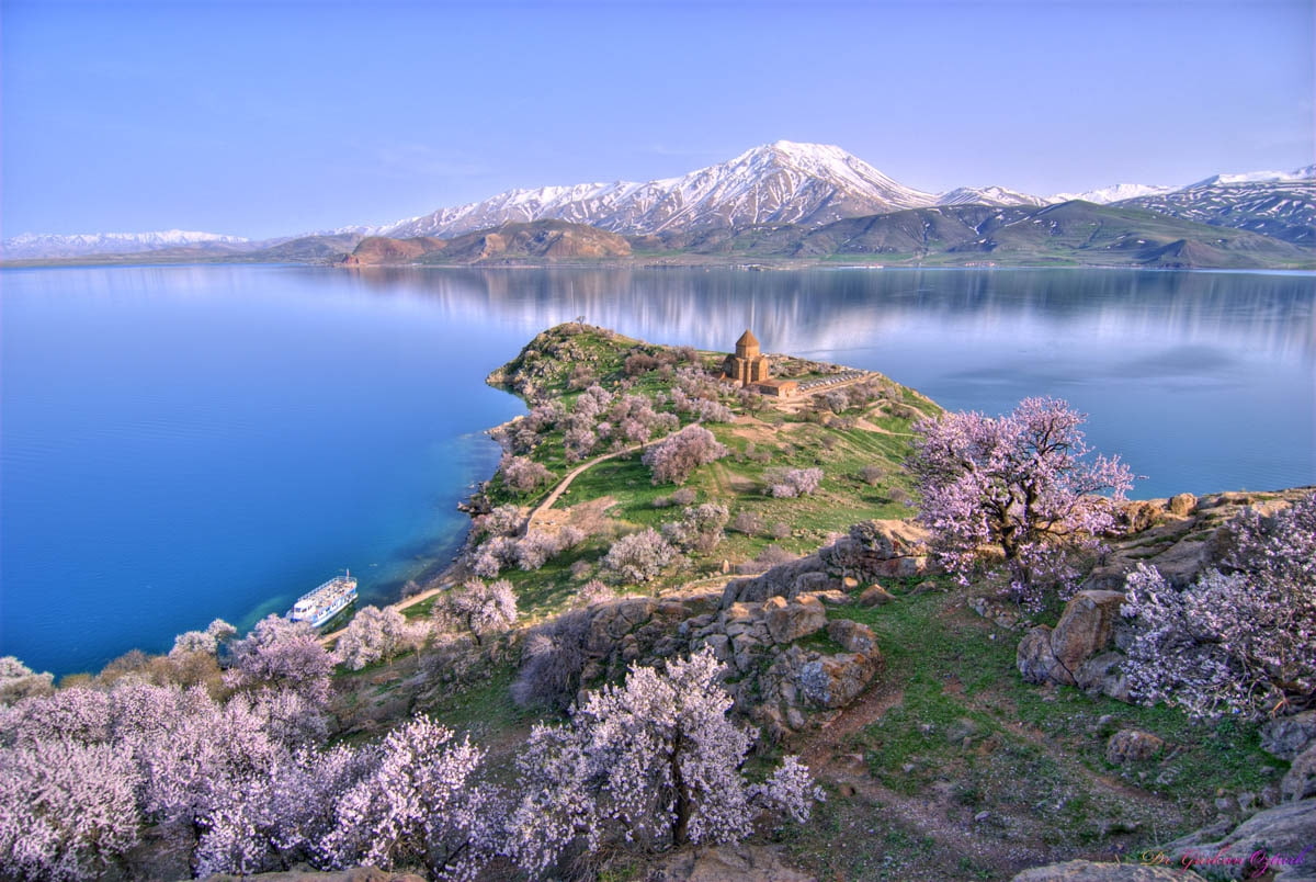 hd, lakes, springtime, x, art, nature, lake, turkey, van, spring, 480P, HD Wallpaper