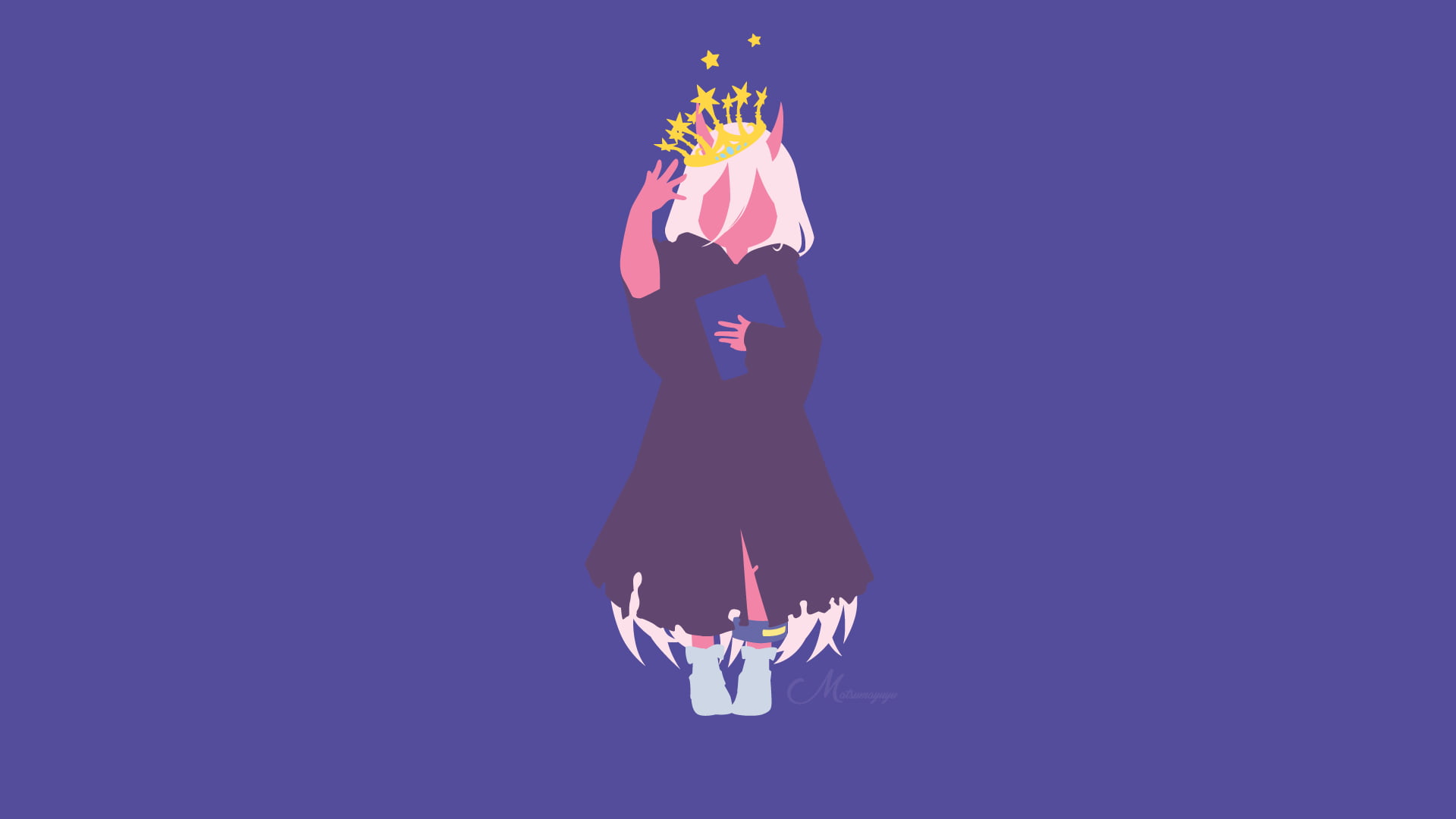 Zero Two (Darling in the FranXX), minimalism, Code:002, anime girls, Darling in the FranXX, 1080P, HD Wallpaper