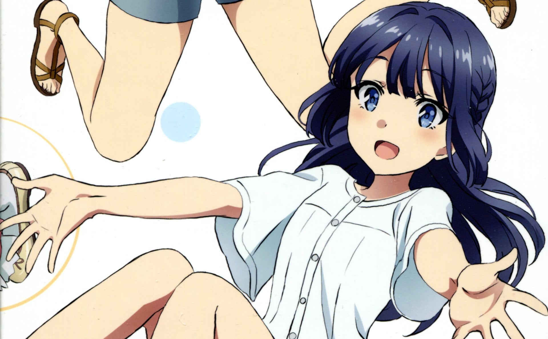 Anime, 1080P, Shoko Makinohara, Seishun Buta Yarou wa Bunny Girl Senpai no Yume wo Minai, HD Wallpaper