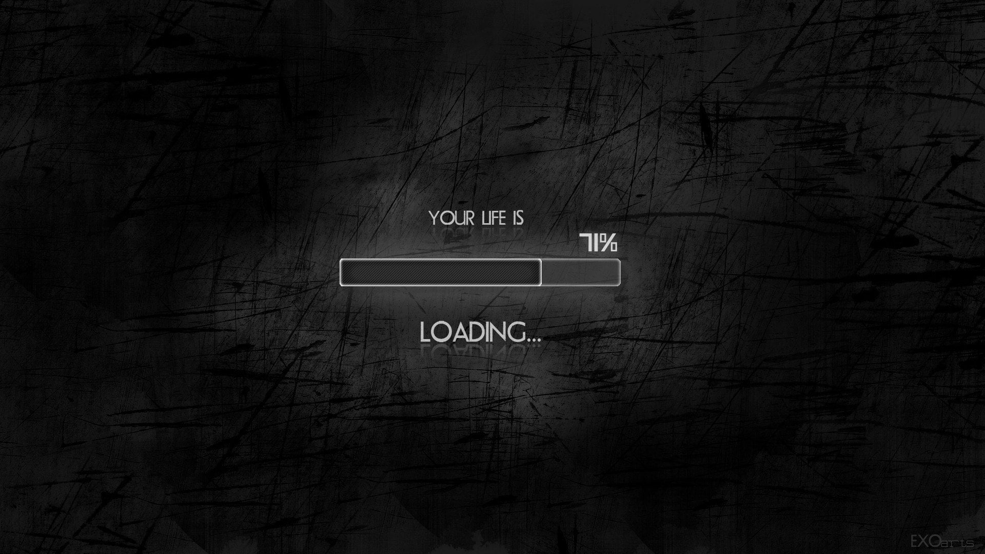loading, no people, white color, sign, text, symbol, copy space, close-up, black color, wall - building feature, Motivational, technology, arrow symbol, HD Wallpaper