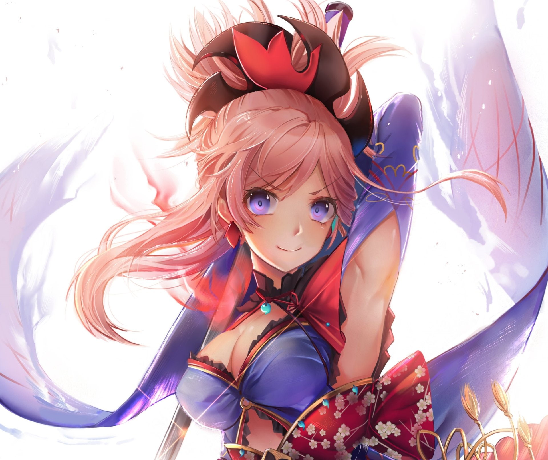 Fate Series, Fate/Grand Order, 1080P, Musashi Miyamoto, HD Wallpaper