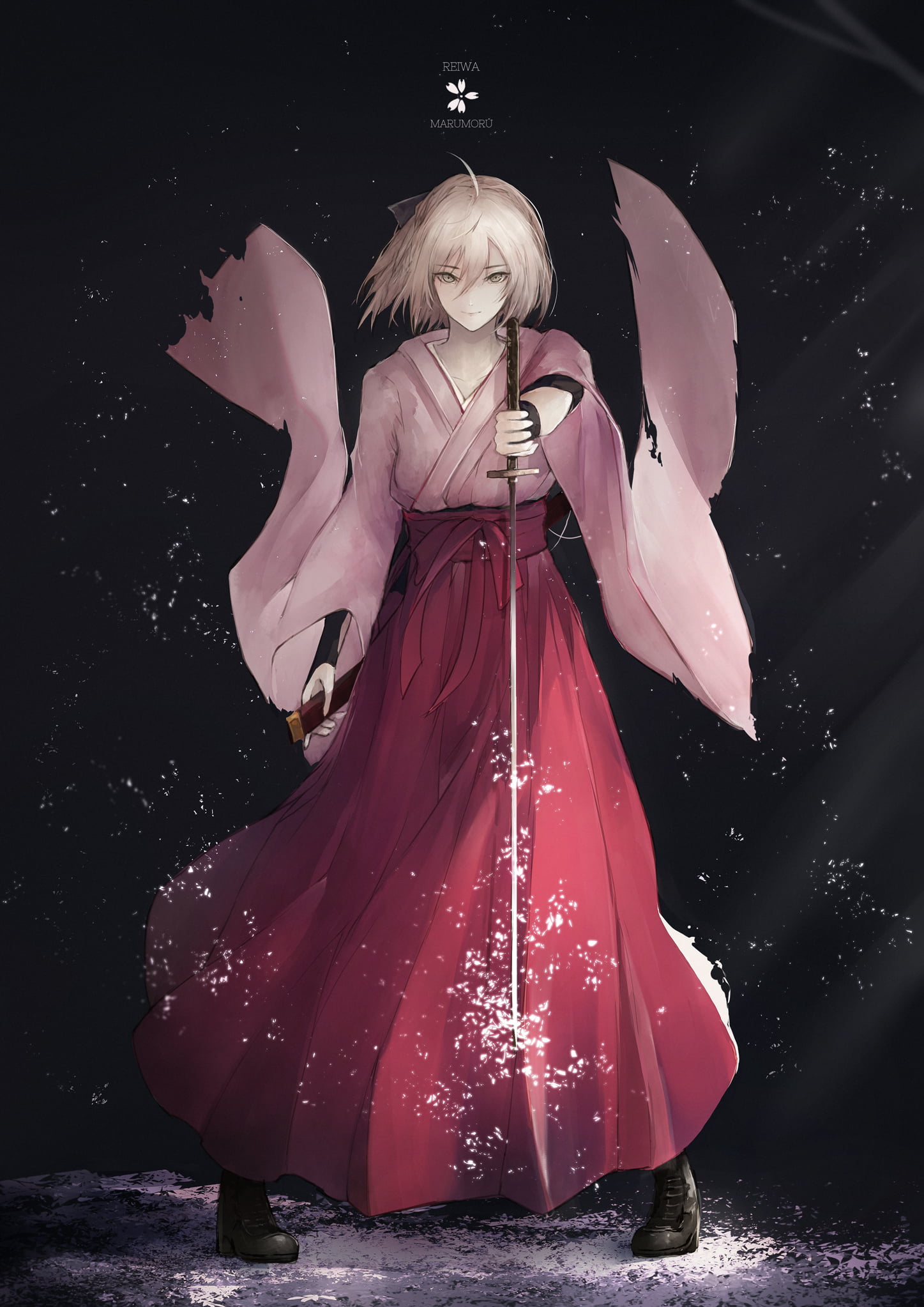 anime girls, Souji Okita (Fate), marumoru, Fate/Grand Order, anime, 1080P, Phone HD Wallpaper