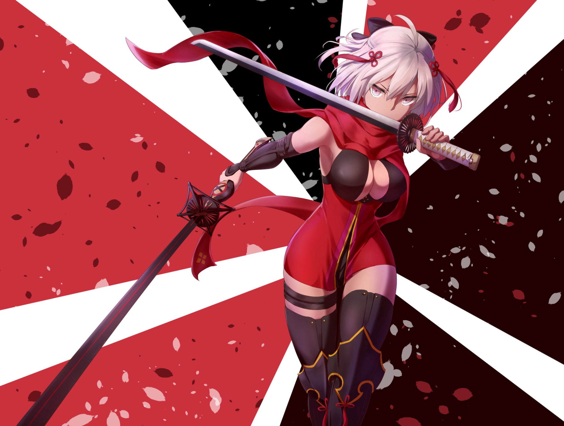 1080P, Okita Alter, Fate Series, Fate/Grand Order, HD Wallpaper