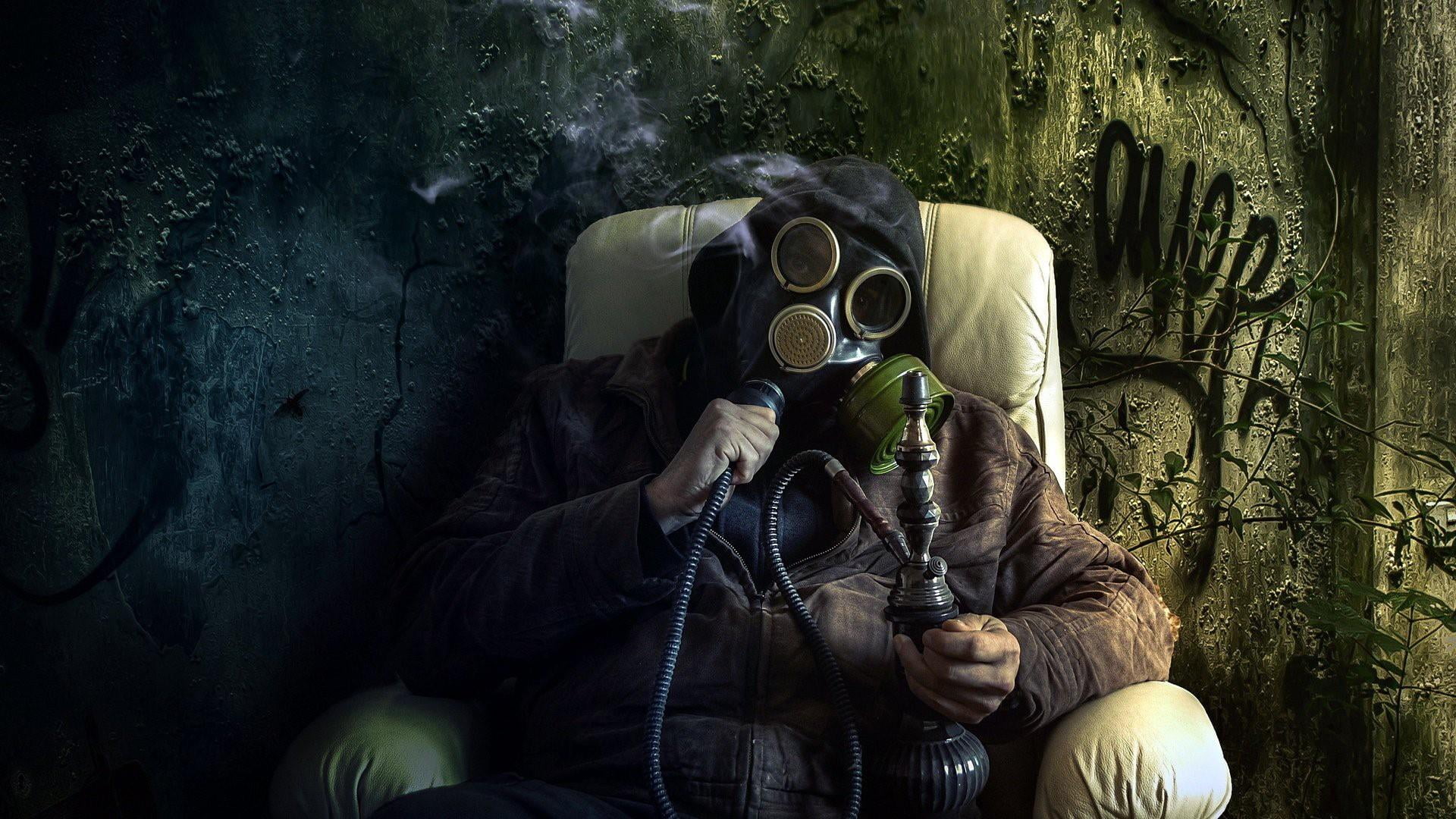adult, activity, smoke, unrecognizable person, protective workwear, obscured face, security, funny, pollution, hookah, portrait, protection, occupation, HD Wallpaper