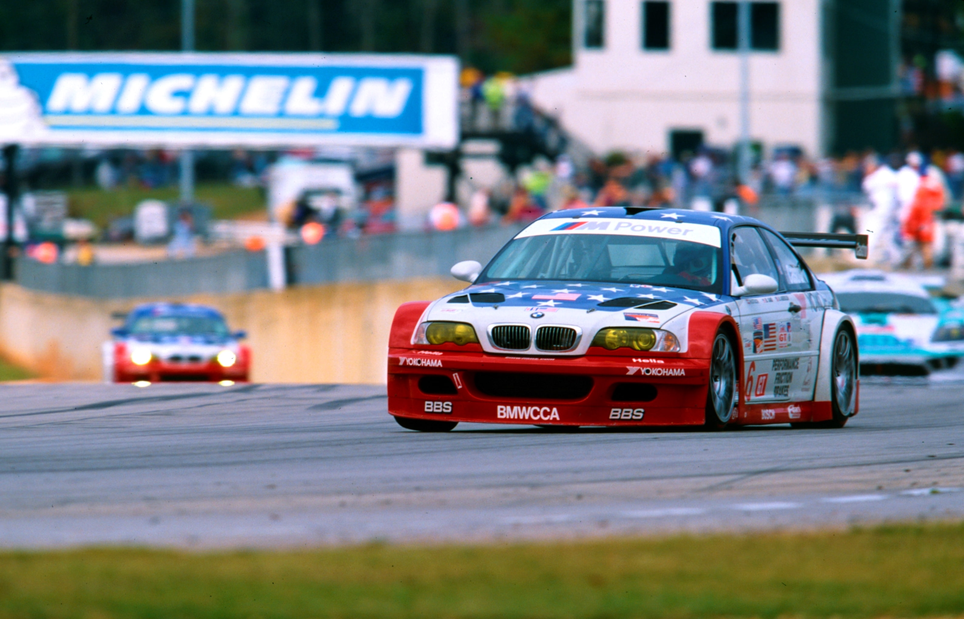2001, gtr, race, car, 2K, alms, bmw-m3, HD Wallpaper