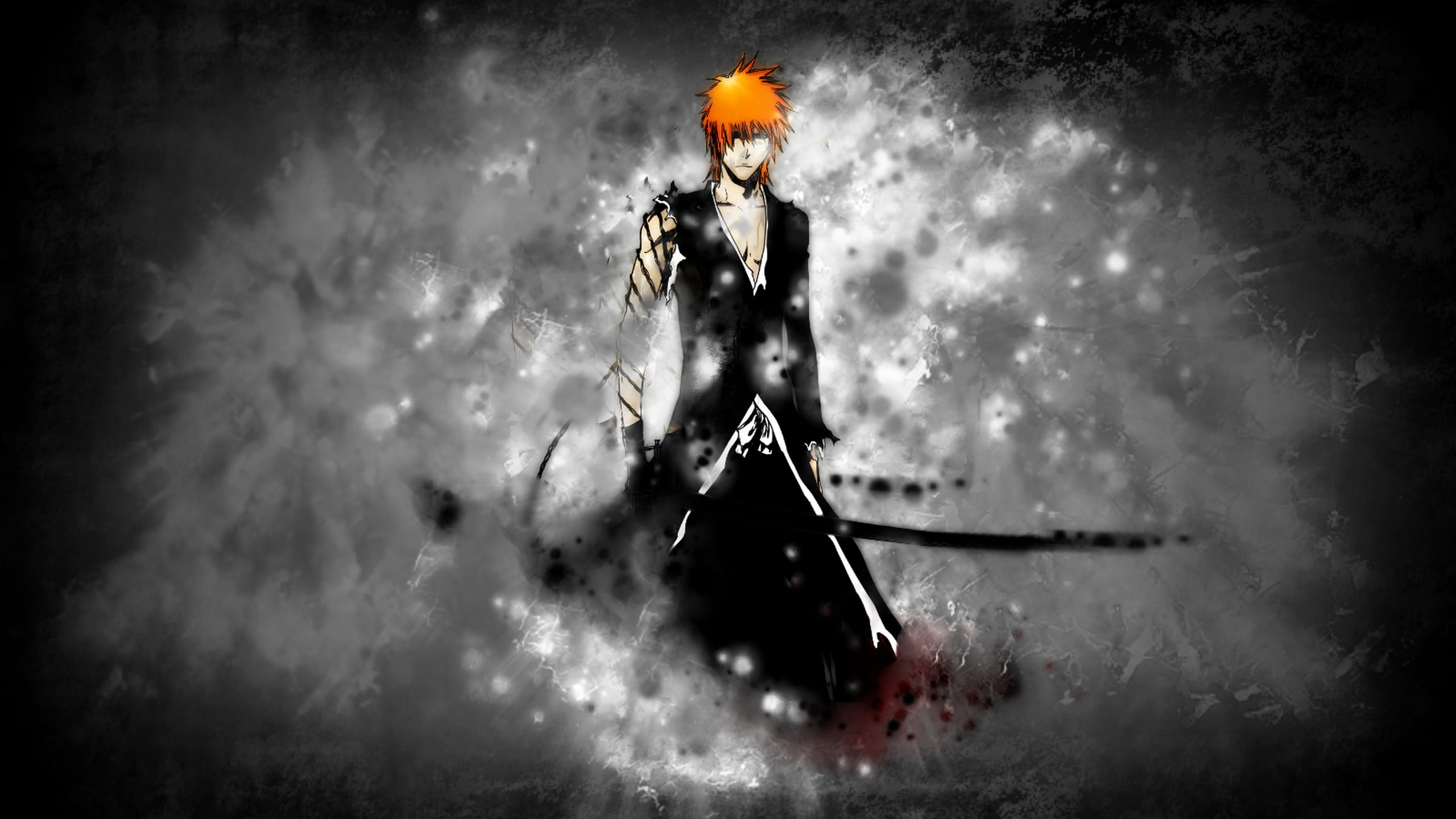bleach, danger, smoke - physical structure, jumping, black Color, work Helmet, red, occupation, adult, sign, full length, warning sign, males, cloud - sky, HD Wallpaper