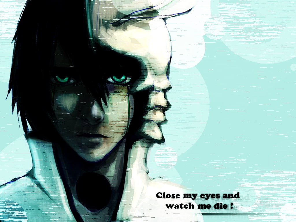 480P, arrancar, anime, animes, art, hd, bad, ulquiorra, Black, bleach, HD Wallpaper