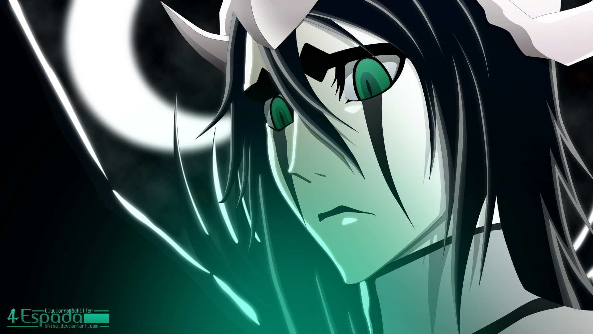 ulquiorra, x, anime, hd, art, cifer, 1080P, bleach, espada, HD Wallpaper