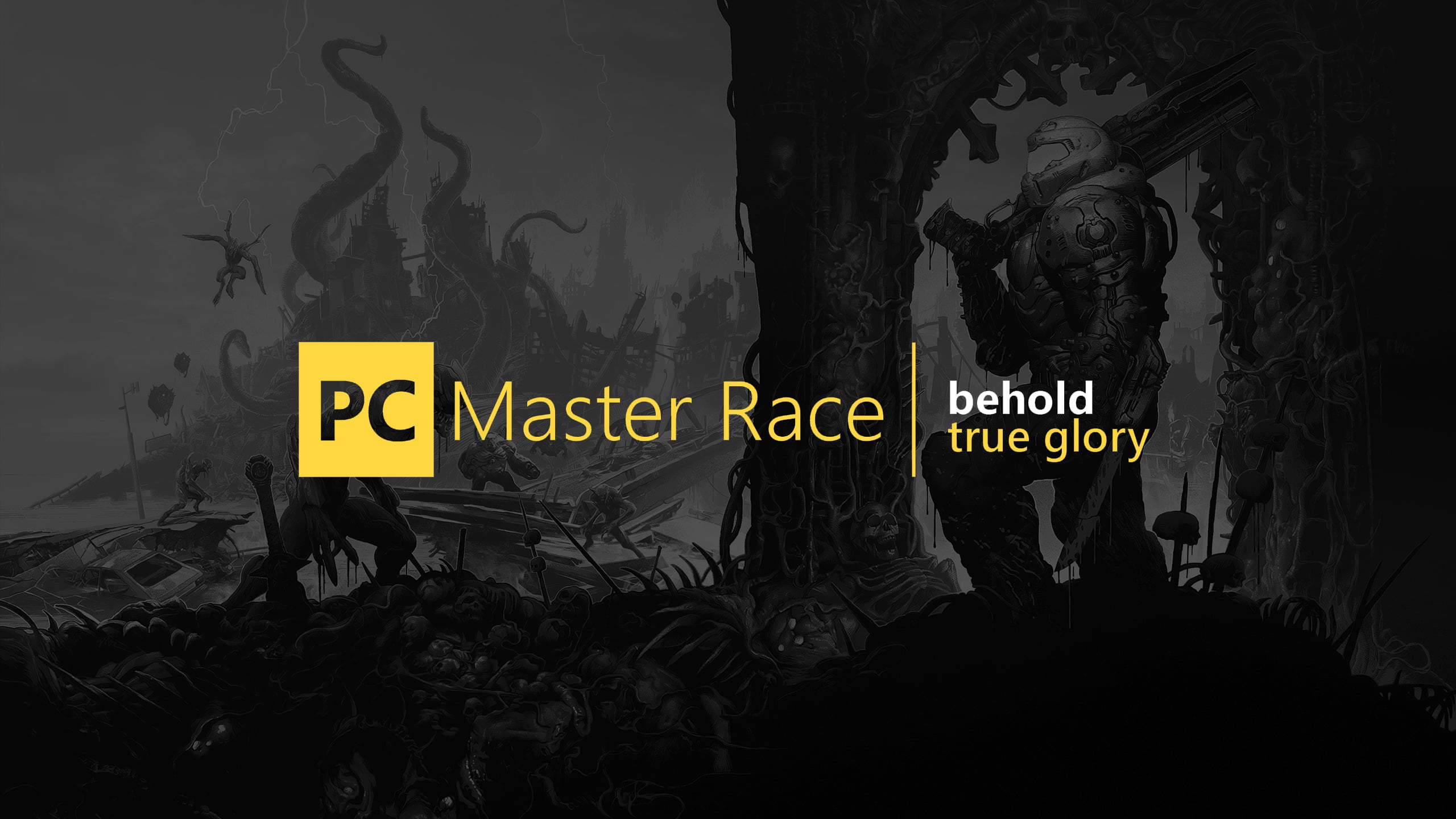 Doom (game), 2K, DOOM Eternal, PCMR, HD Wallpaper