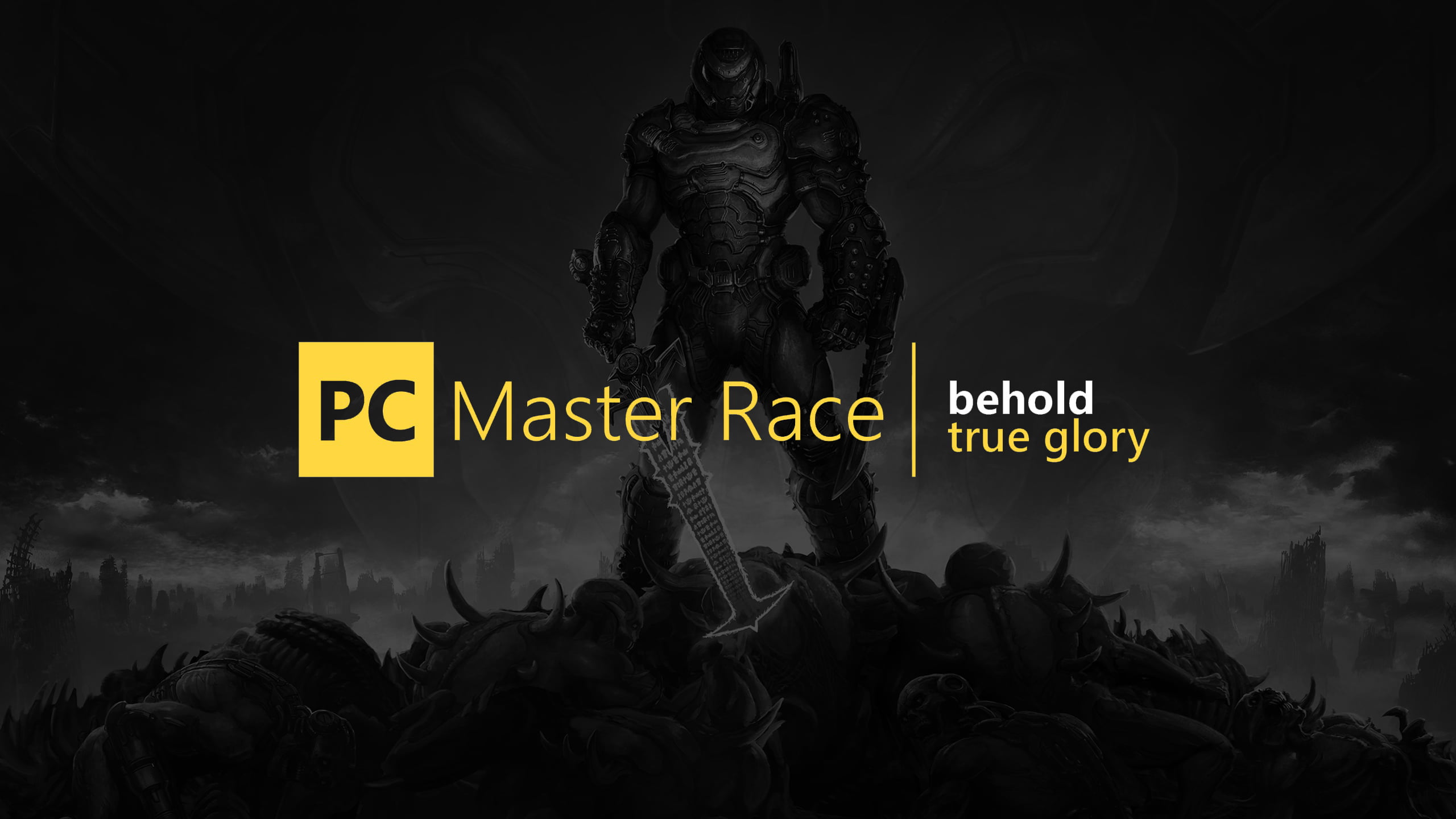 Doom (game), DOOM Eternal, 2K, PCMR, HD Wallpaper