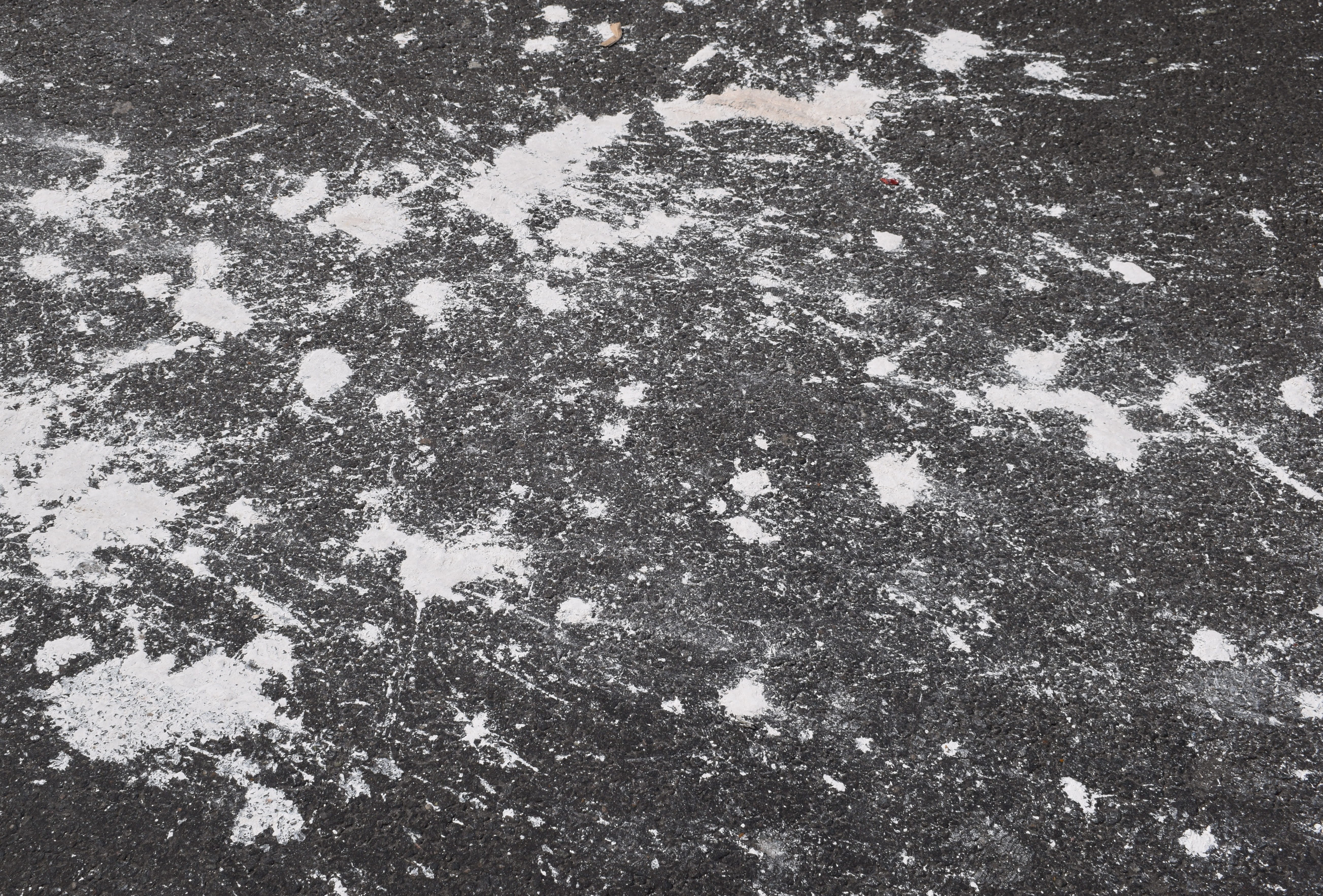 abstract, no people, texture, white, nature, cold temperature, high angle view, paint, textured, black, spattered, concrete, 5K, splatting, rough, footpath, HD Wallpaper