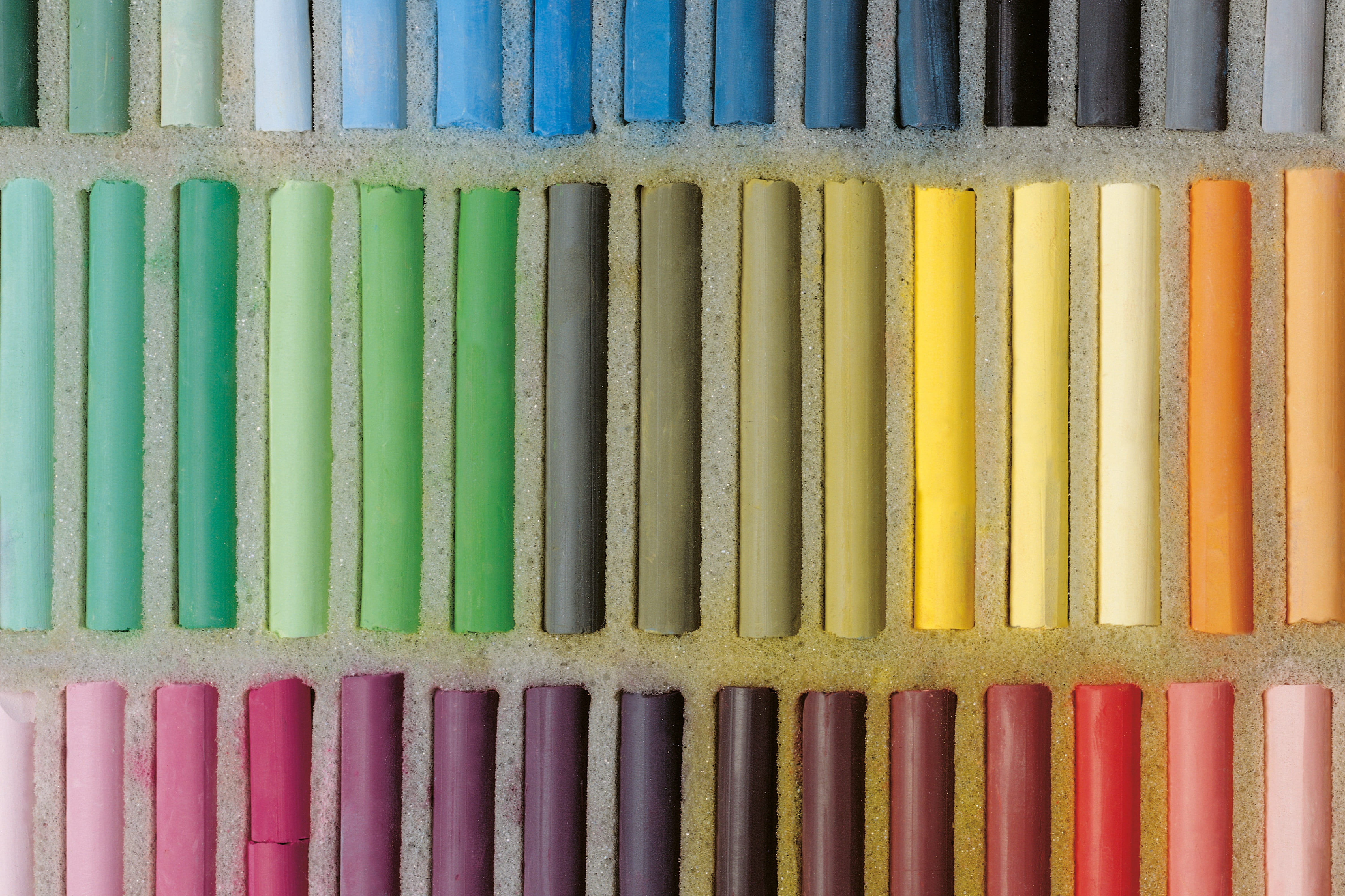day, pattern, oil, pigments, wall - building feature, mix, indoors, fund, about, pastels, close-up, background, yellow, side by side, colorful, industry, HD Wallpaper