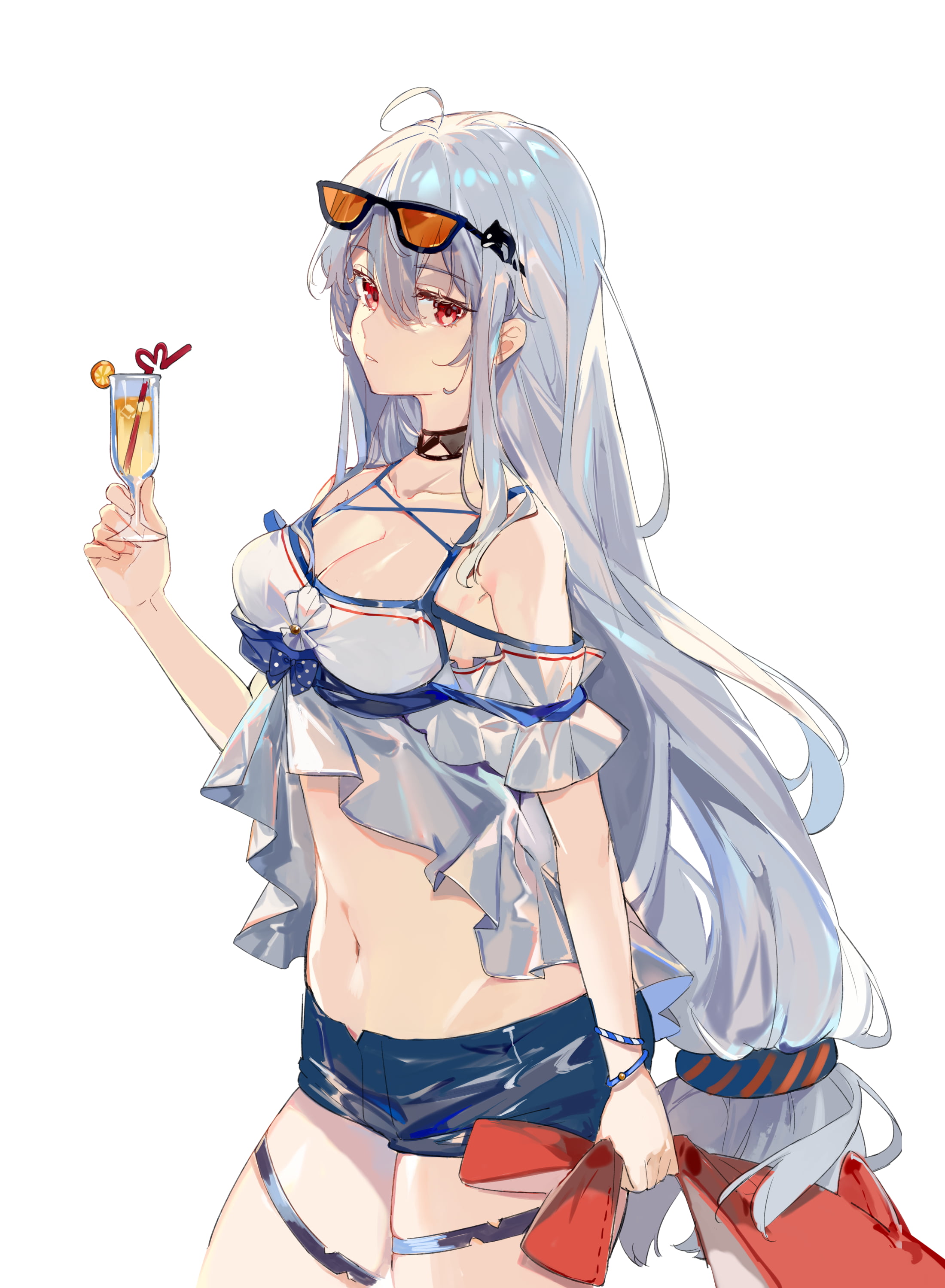 anime girls, Arknights, Skadi(Arknights), 2K, Phone HD Wallpaper