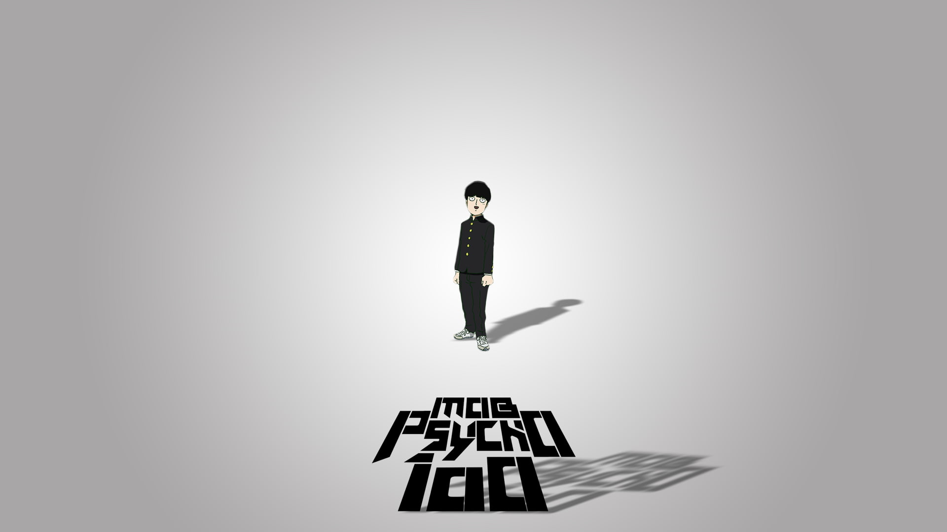 mob psycho 100, 1080P, kageyama shigeo, Anime, awkward smile, HD Wallpaper