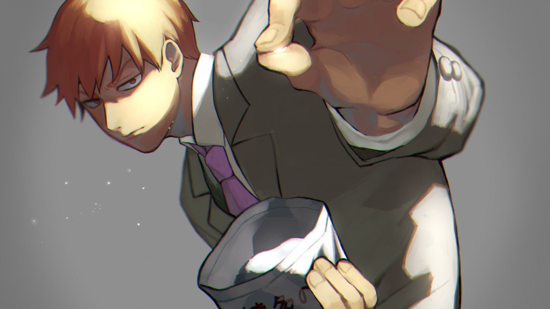 Arataka Reigen, 1080P, Mob Psycho 100, Anime, HD Wallpaper