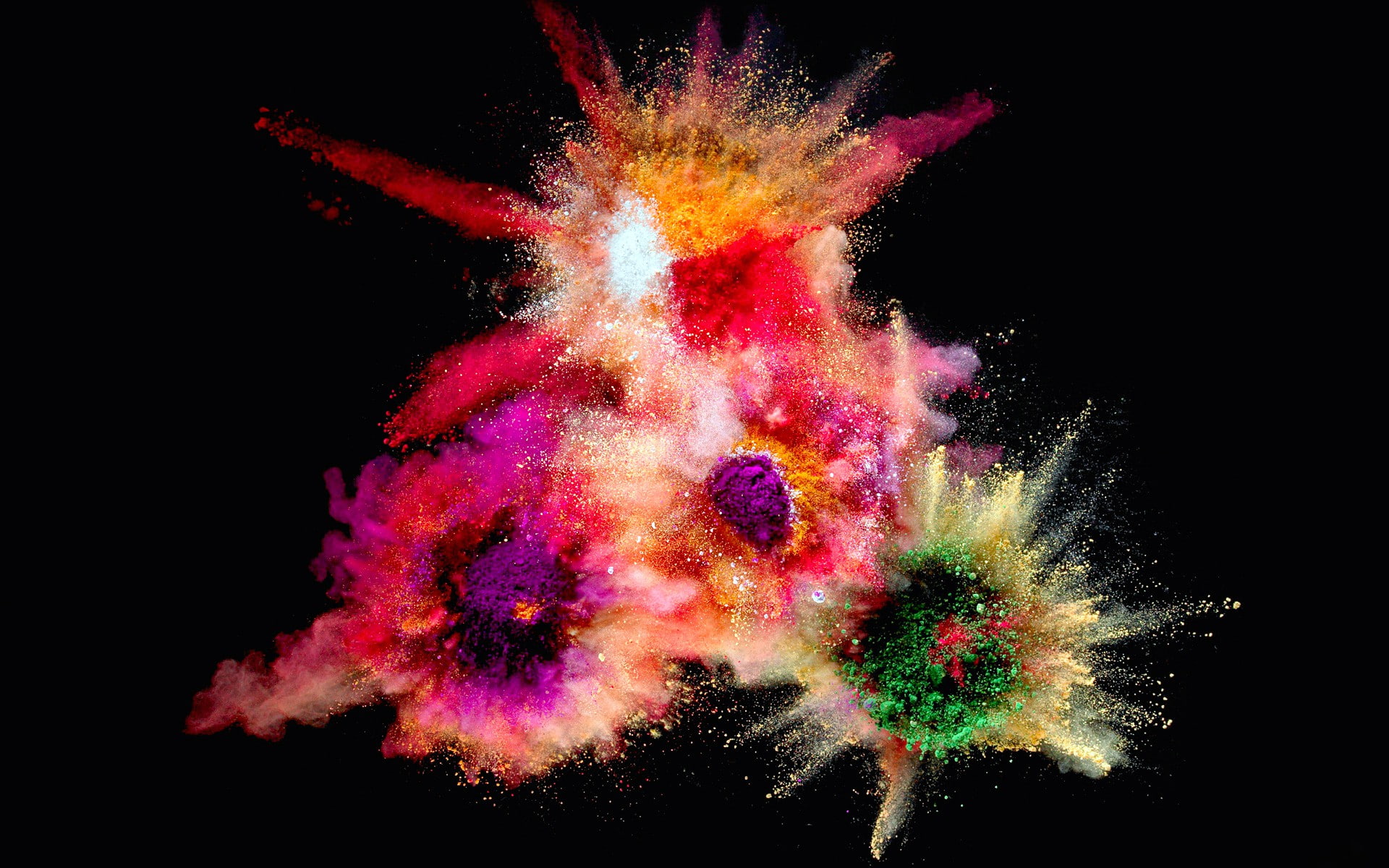 1080P, color, light, volume, explosion, fireworks, Salute, HD Wallpaper
