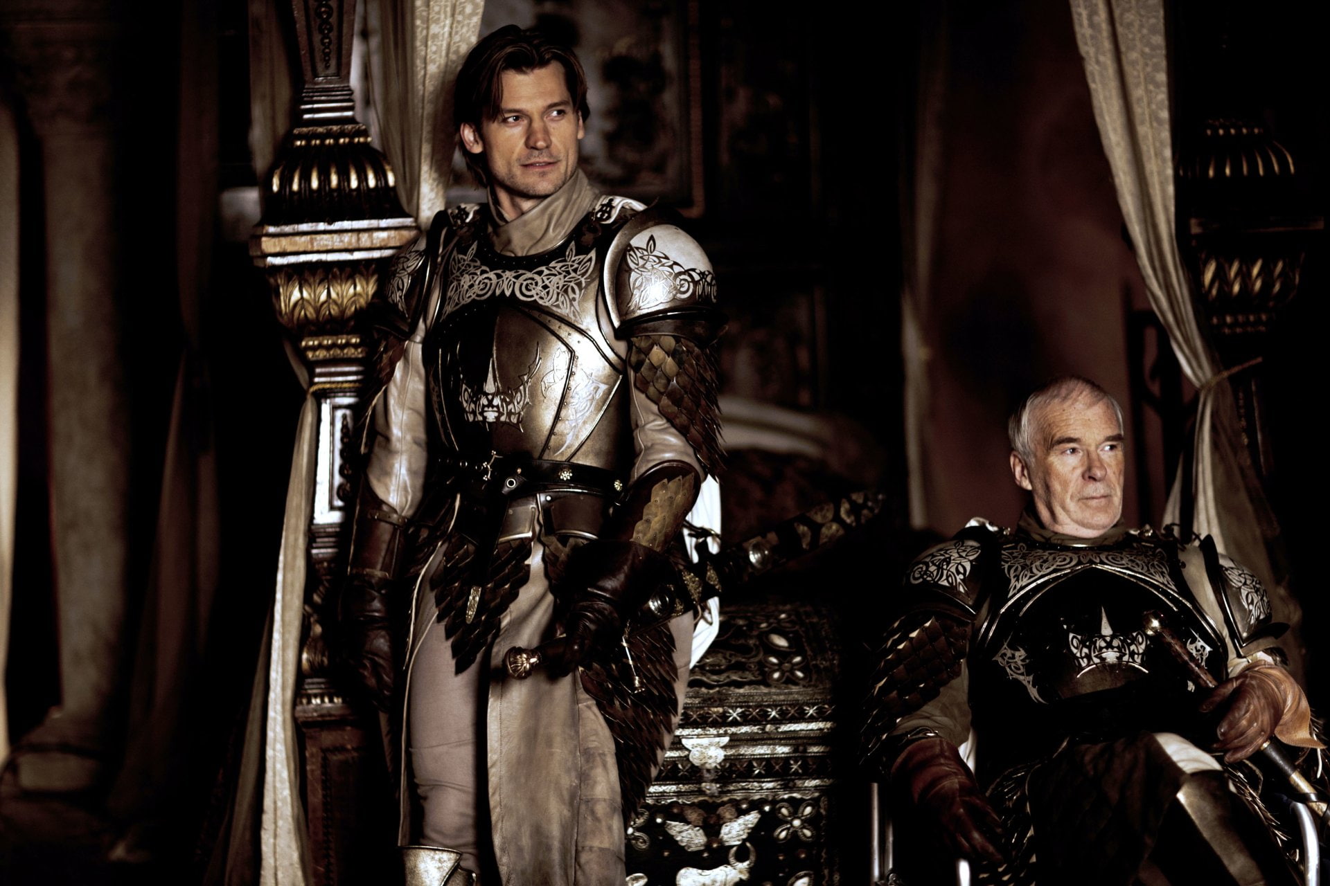 Ian McElhinney, Barristan Selmy, 1080P, Game Of Thrones, Nikolaj Coster-Waldau, Jaime Lannister, TV Show, HD Wallpaper