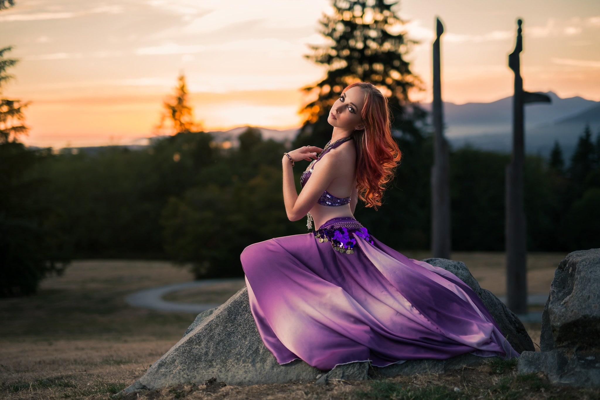women, model, 1080P, women outdoors, 500px, Kyle Cong, HD Wallpaper
