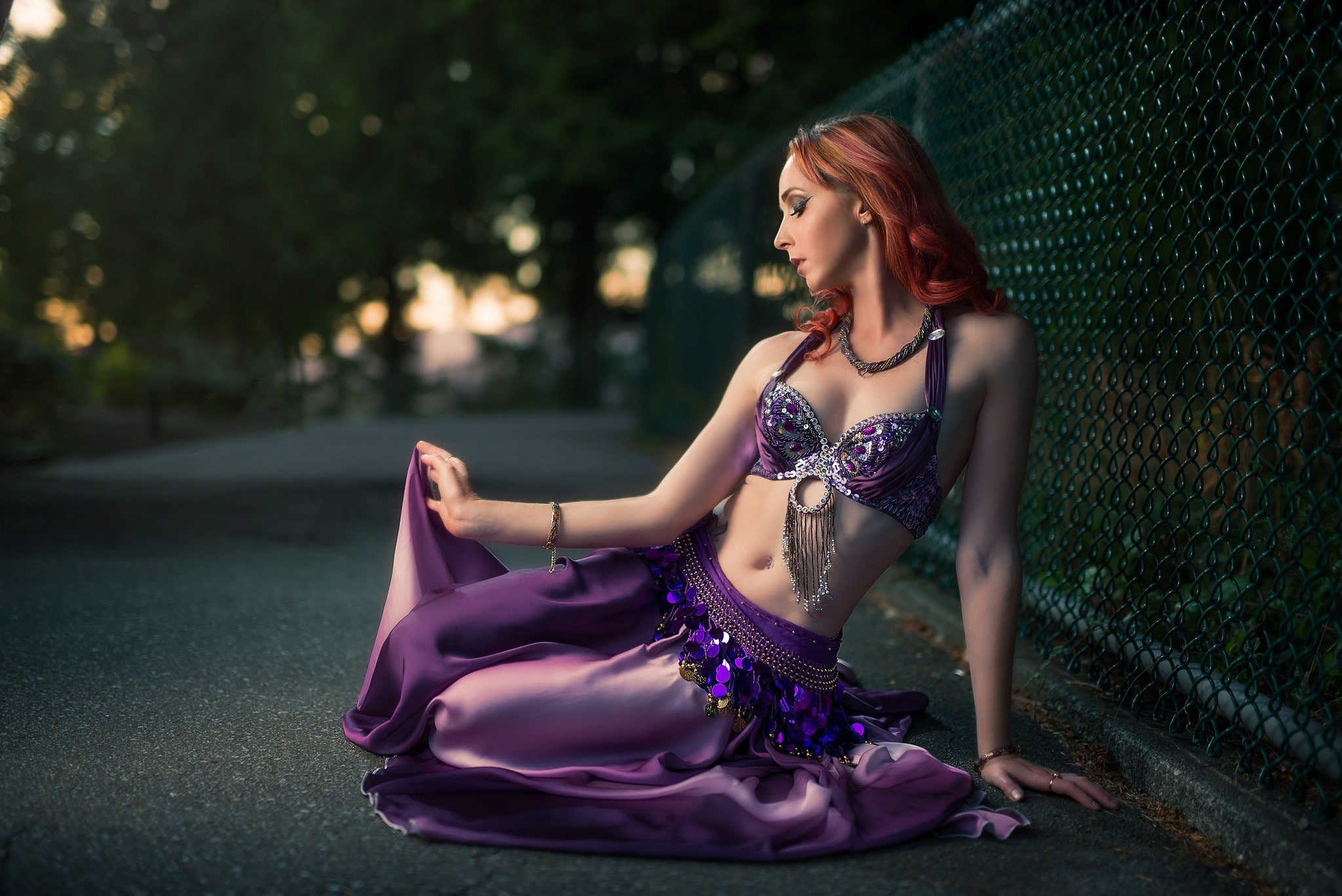 500px, redhead, model, women outdoors, women, Kyle Cong, 1080P, HD Wallpaper